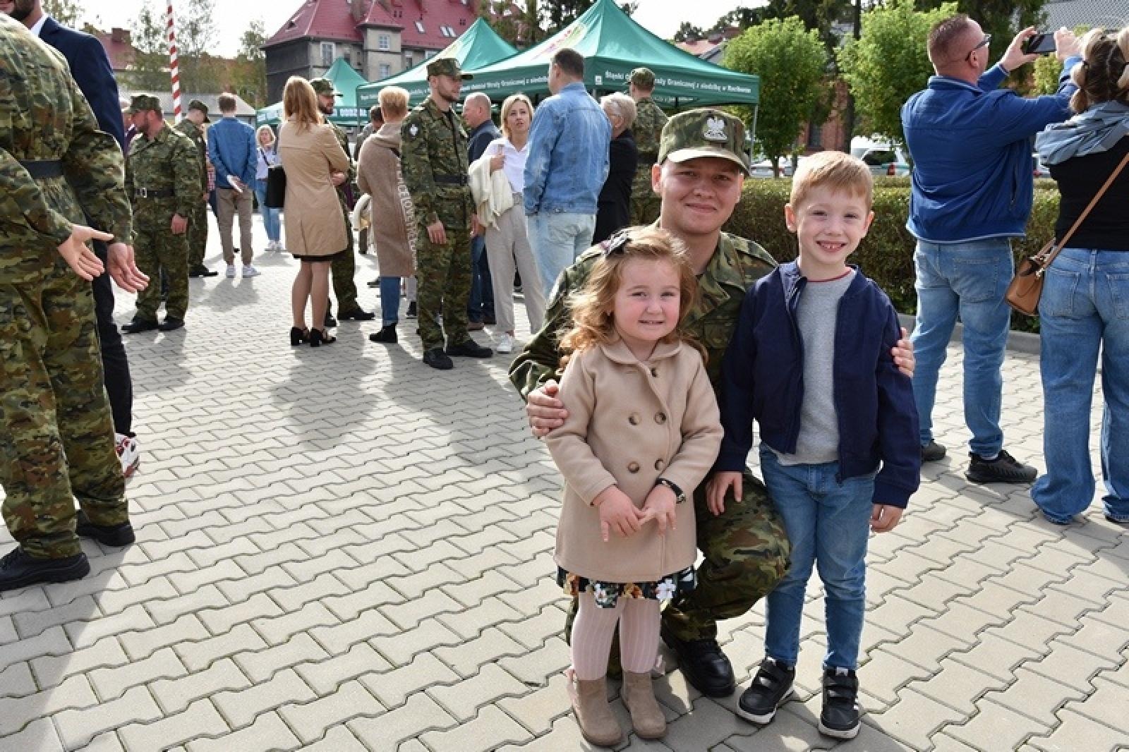 Zdjęcie w galerii na portalu naszraciborz.pl: W Raciborzu odbyło się uroczyste ślubowanie nowych strażników granicznych wiadomości z regionu