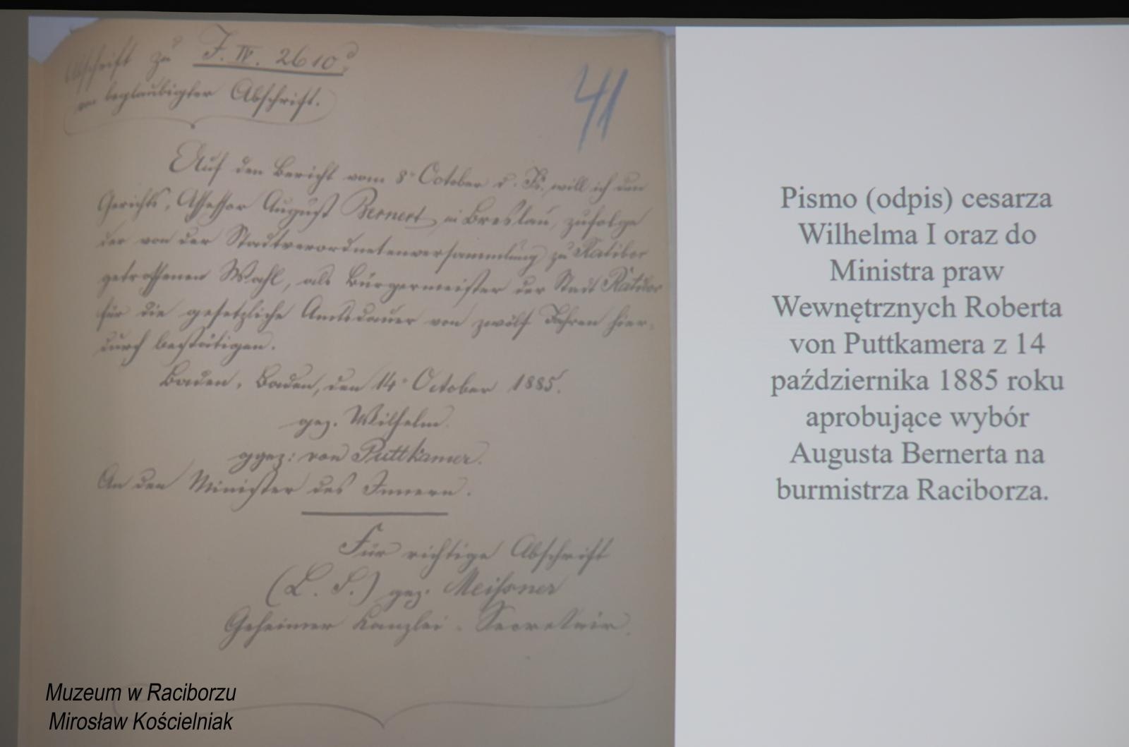 Zdjęcie w galerii na portalu naszraciborz.pl: Bernert i jego syn. Czwartkowe spotkanie z historią w Muzeum wiadomości z regionu