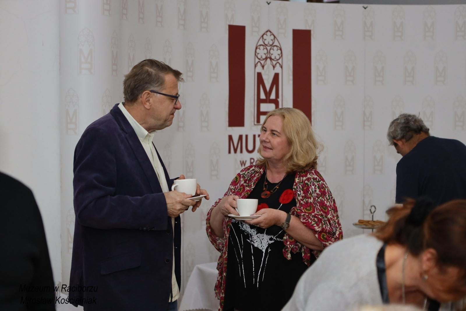 Zdjęcie w galerii na portalu naszraciborz.pl: Bernert i jego syn. Czwartkowe spotkanie z historią w Muzeum wiadomości z regionu