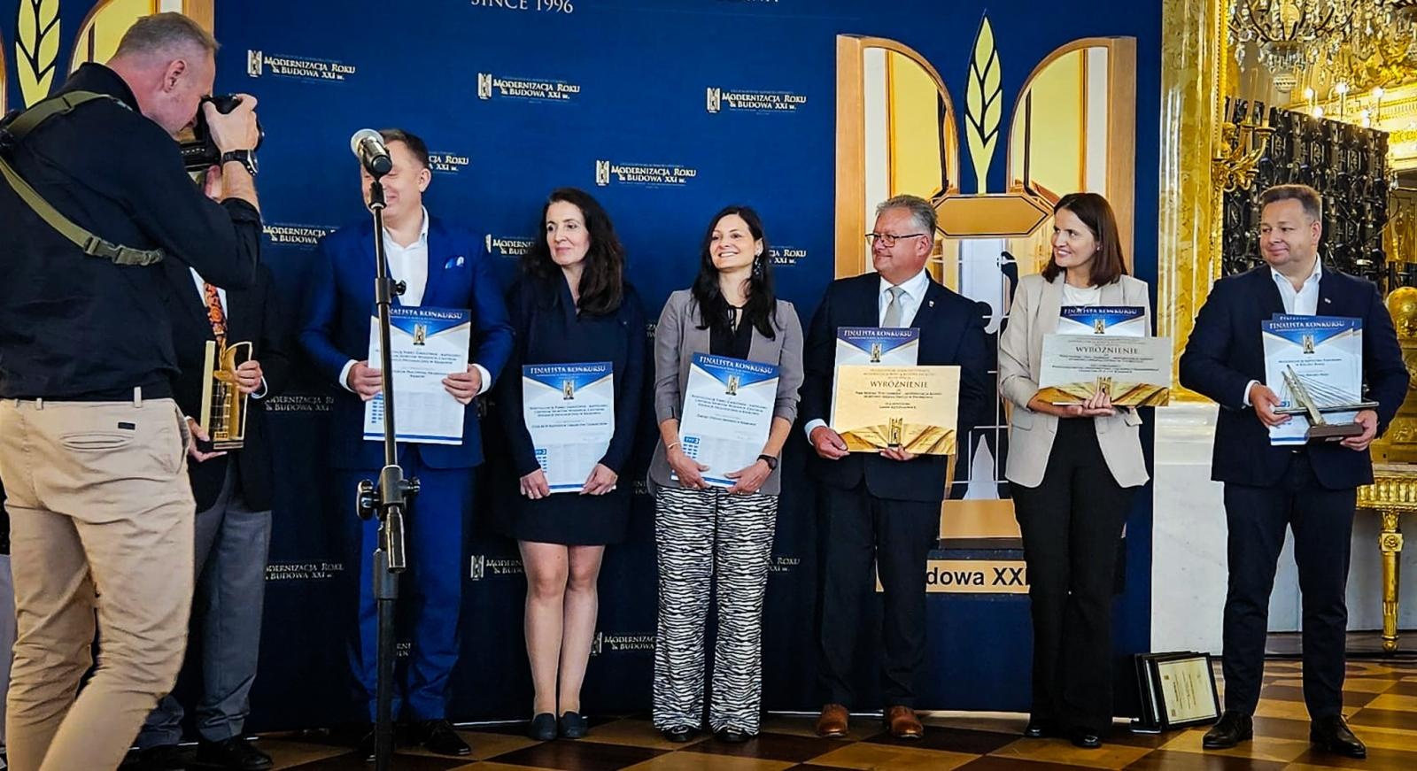 Zdjęcie w galerii na portalu naszraciborz.pl: Gmina Krzyżanowice z wyróżnieniem za Park Wodny Pod Zamkiem w Tworkowie wiadomości z regionu