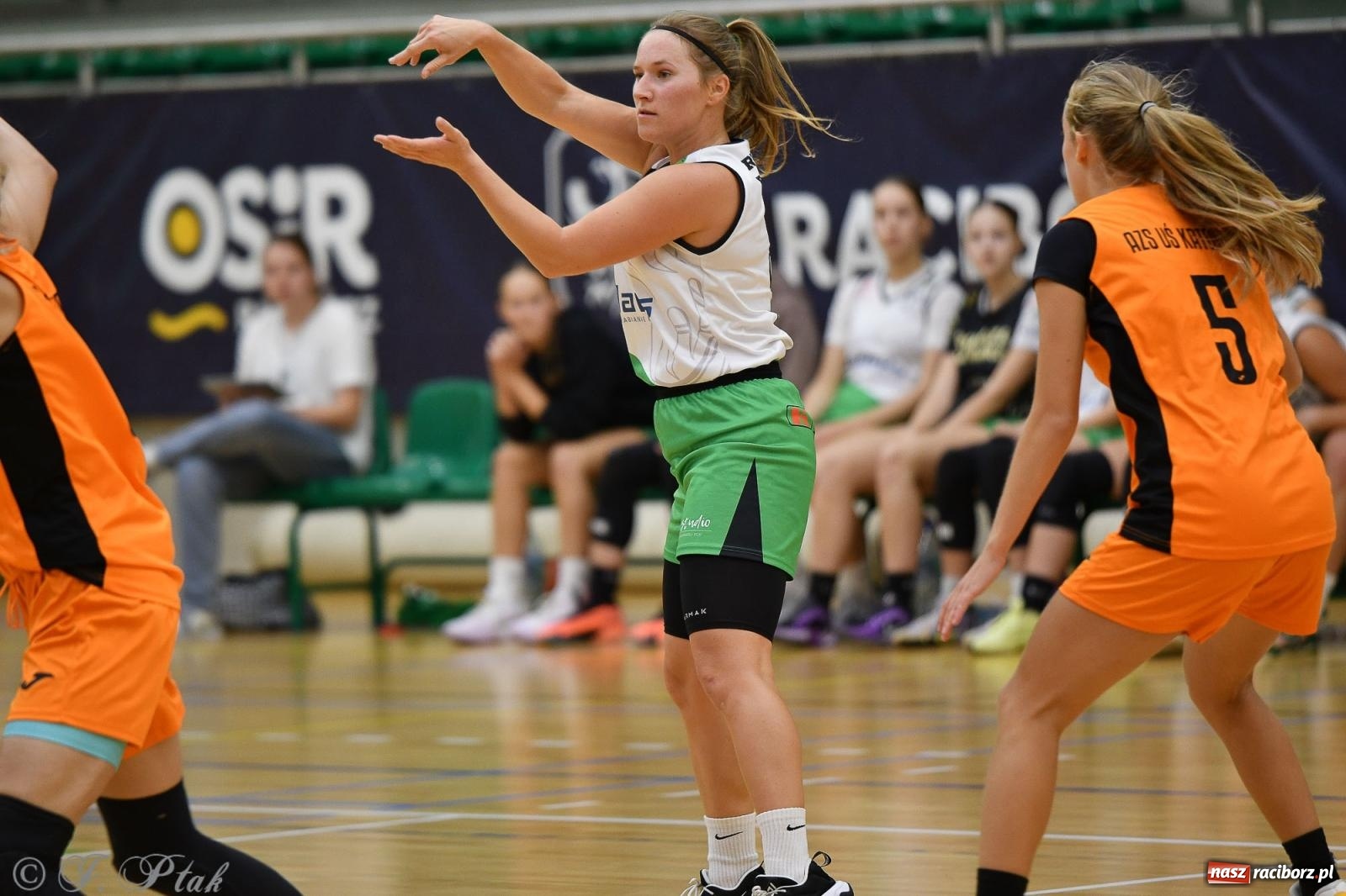 Zdjęcie w galerii na portalu naszraciborz.pl: Koszykówka. Porażka RKK AZS Racibórz na inaugurację sezonu [FOTO i WIDEO] wiadomości z regionu