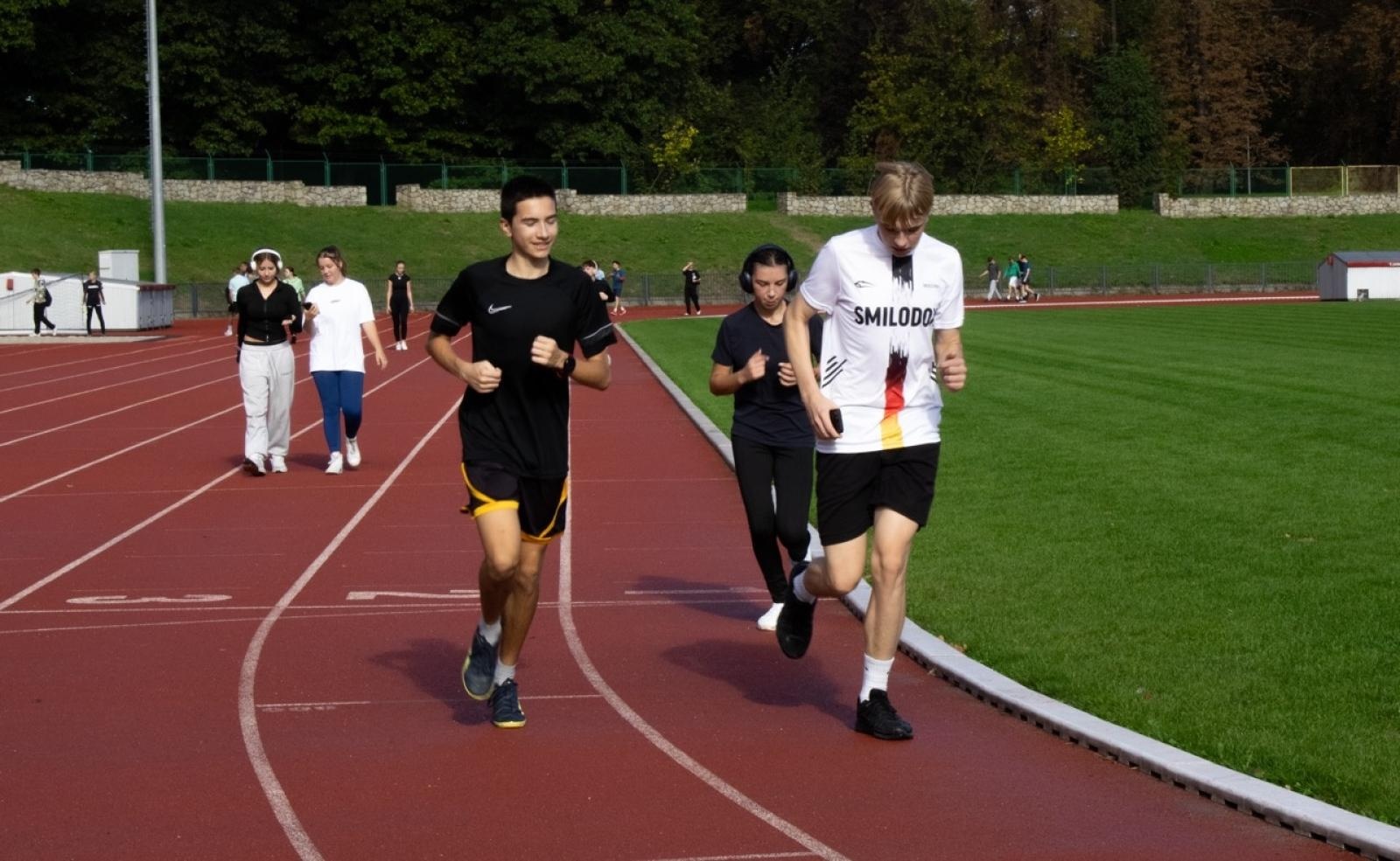 Zdjęcie w galerii na portalu naszraciborz.pl: IV Bieg Erasmusa w Ekonomiku [FOTO] wiadomości z regionu