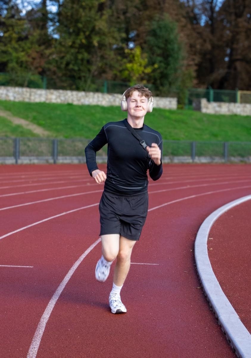 Zdjęcie w galerii na portalu naszraciborz.pl: IV Bieg Erasmusa w Ekonomiku [FOTO] wiadomości z regionu
