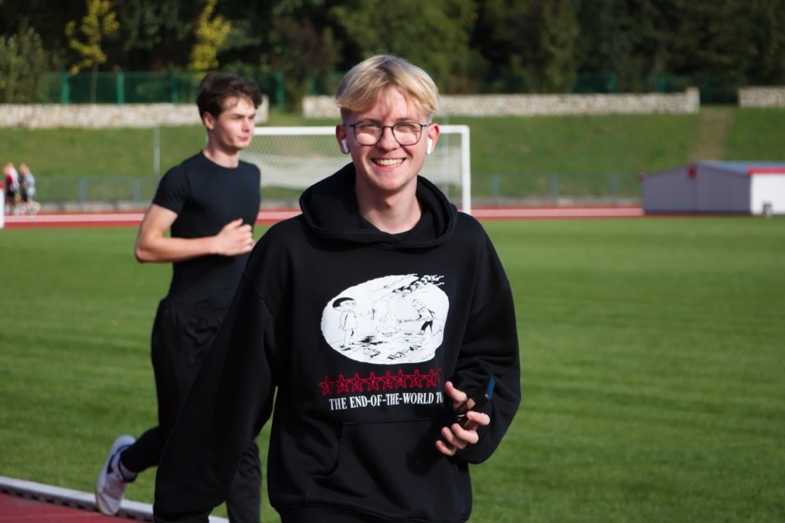 Zdjęcie w galerii na portalu naszraciborz.pl: IV Bieg Erasmusa w Ekonomiku [FOTO] wiadomości z regionu