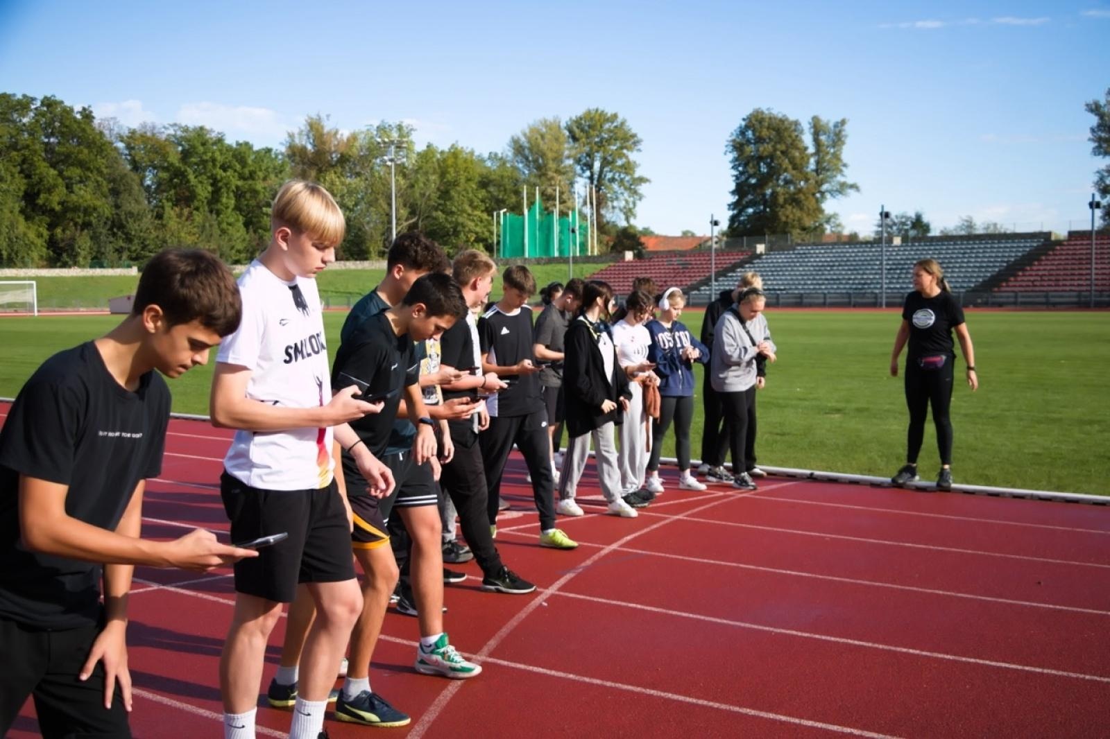 Zdjęcie w galerii na portalu naszraciborz.pl: IV Bieg Erasmusa w Ekonomiku [FOTO] wiadomości z regionu