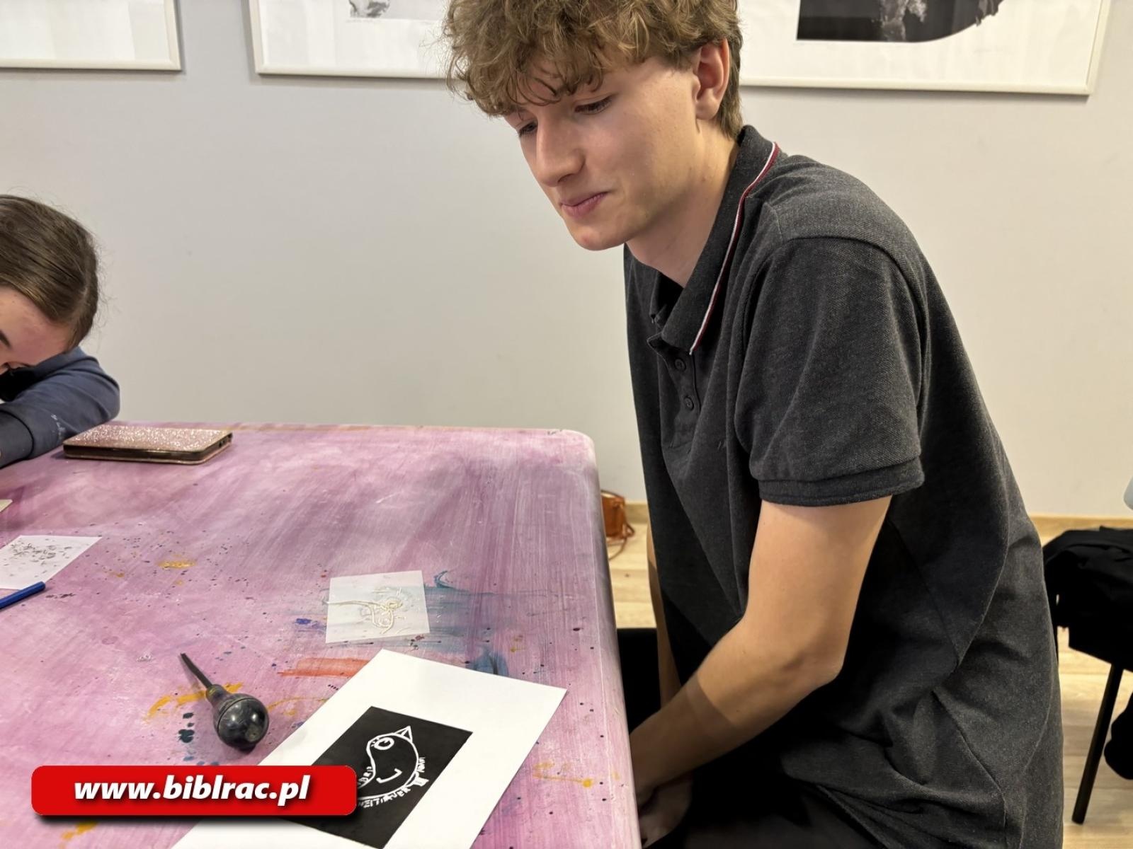 Zdjęcie w galerii na portalu naszraciborz.pl: #młodzieżczyta: wycieczka do Muzeum Drukarstwa w Cieszynie wiadomości z regionu