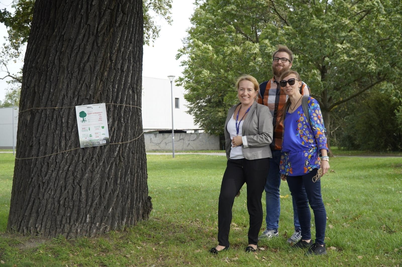 Zdjęcie w galerii na portalu naszraciborz.pl: Drzewa Raciborza w europejskiej kampanii wyceny wartości drzew #EUTreeTag wiadomości z regionu