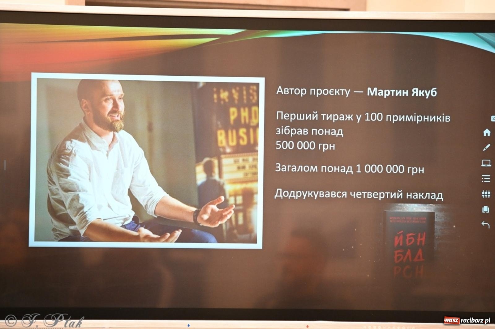 Zdjęcie w galerii na portalu naszraciborz.pl: Sztuka przeciw wojnie – Spotkanie z Tetianą Oleksiienką i Tają Levchenko w Bibliotece Raciborskiej wiadomości z regionu