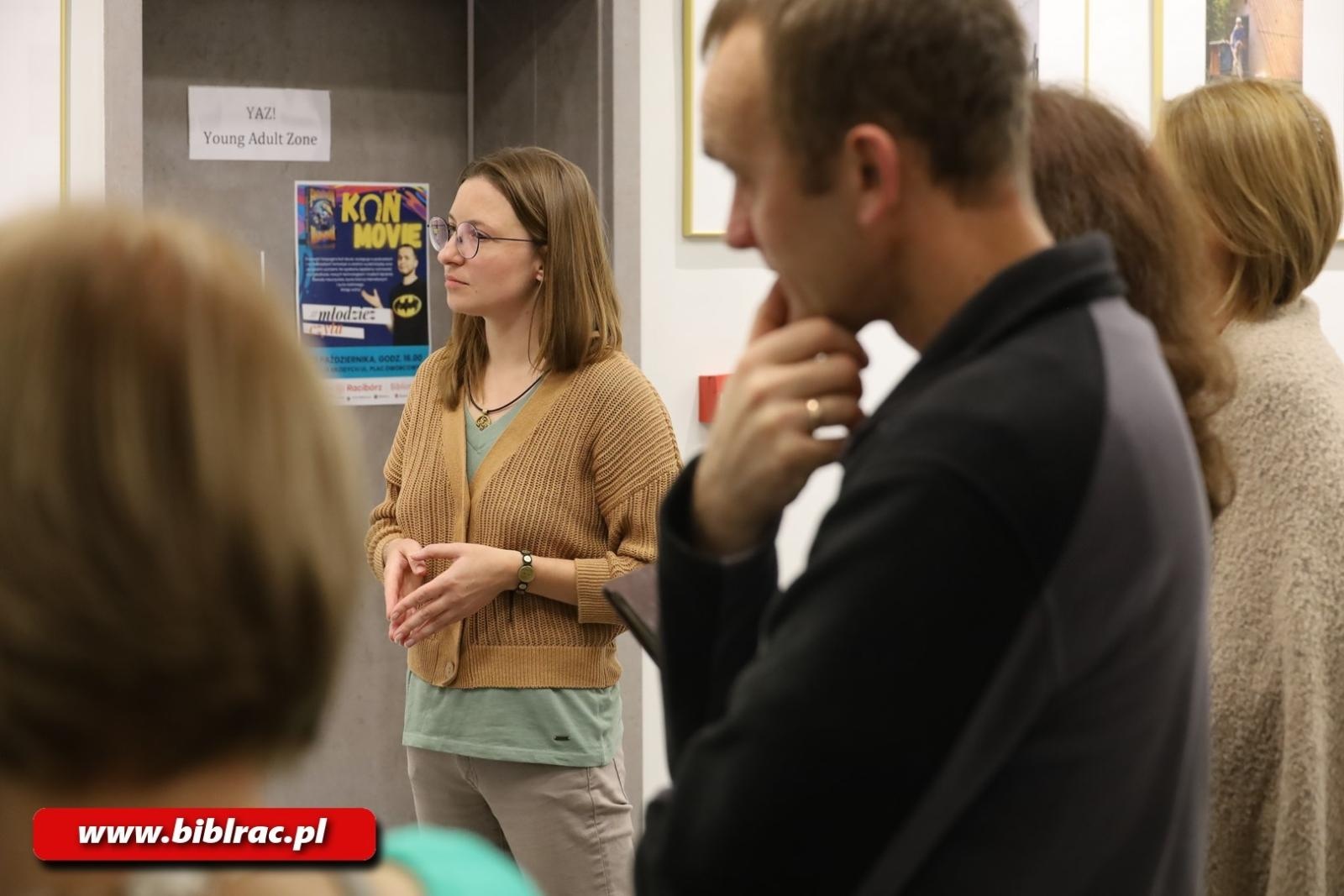 Zdjęcie w galerii na portalu naszraciborz.pl: Spotkanie z ukraińską pisarką Tetianą Oleksiienko wiadomości z regionu