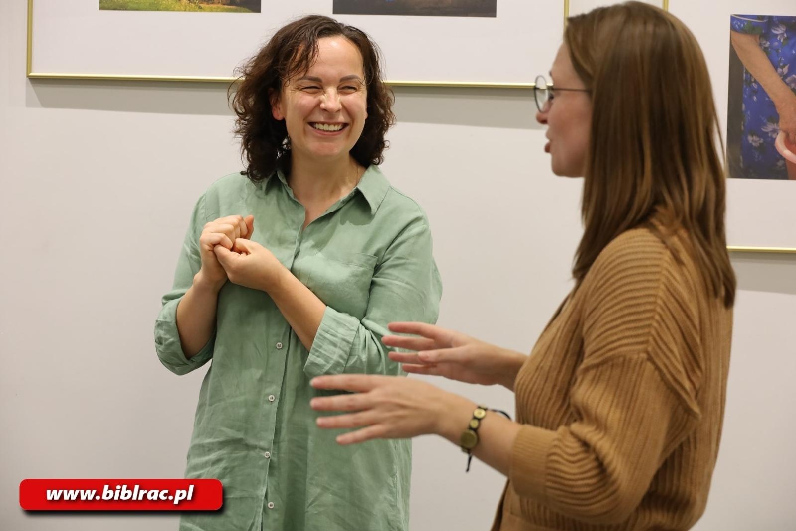 Zdjęcie w galerii na portalu naszraciborz.pl: Spotkanie z ukraińską pisarką Tetianą Oleksiienko wiadomości z regionu