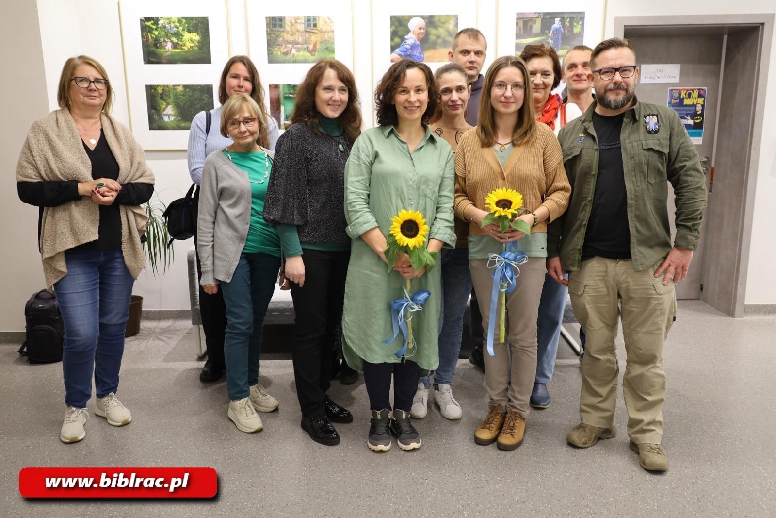 Zdjęcie w galerii na portalu naszraciborz.pl: Spotkanie z ukraińską pisarką Tetianą Oleksiienko wiadomości z regionu
