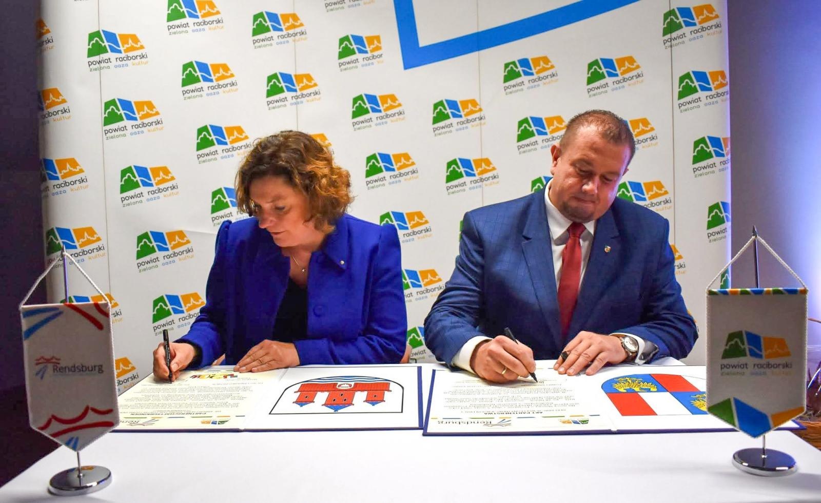 Zdjęcie w galerii na portalu naszraciborz.pl: Jubileusz 20-lecie partnerstwa Powiatu Raciborskiego z Miastem Rendsburg wiadomości z regionu