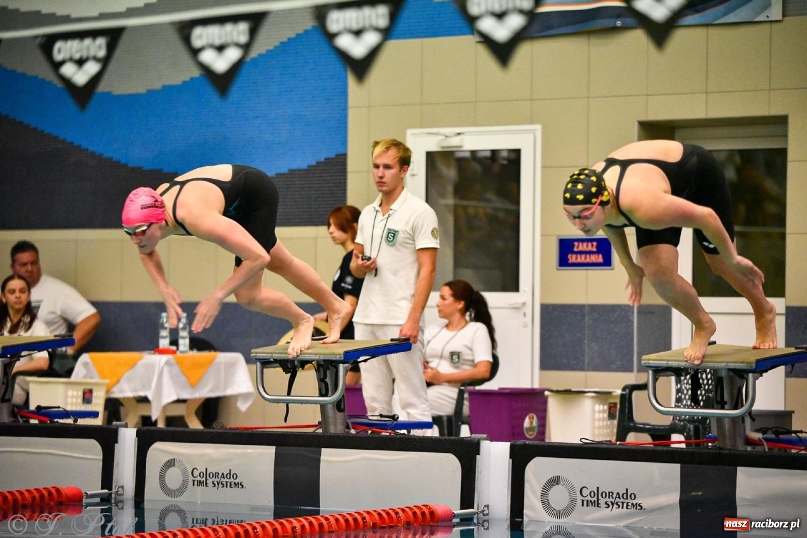 Zdjęcie w galerii na portalu naszraciborz.pl: Rywalizacja pływacka o Puchar Marszałka Województwa Śląskiego na krótkim basenie w Raciborzu wiadomości z regionu