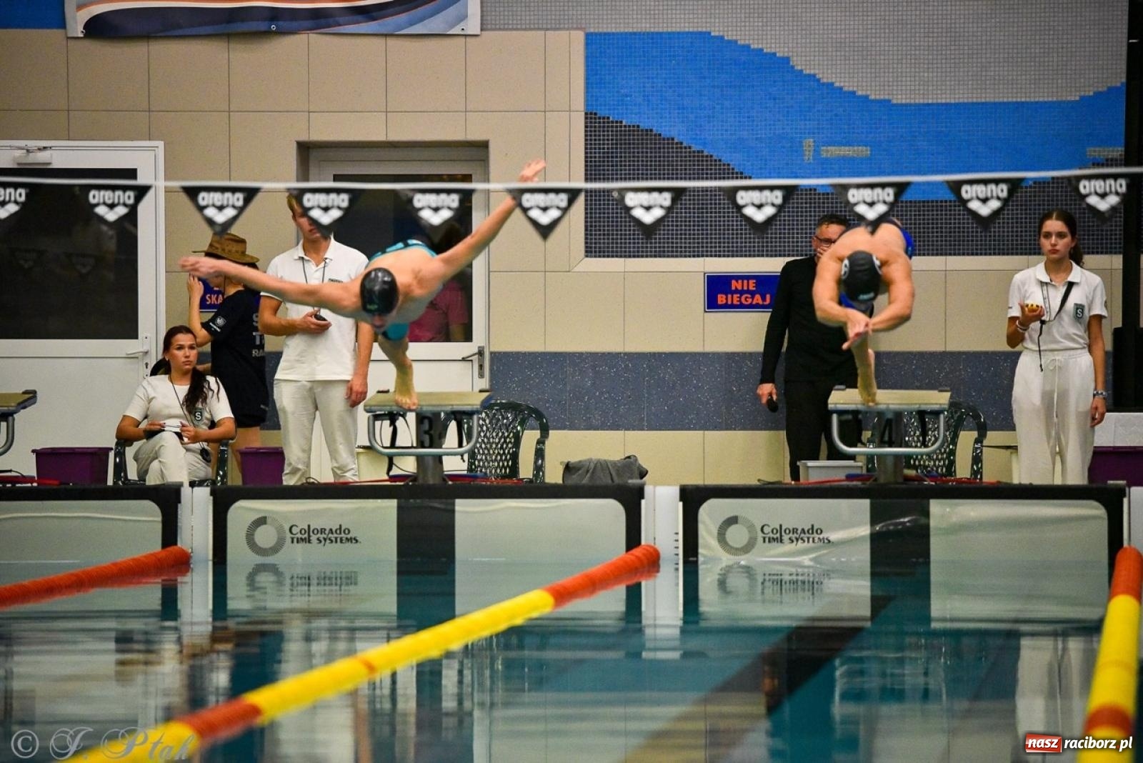 Zdjęcie w galerii na portalu naszraciborz.pl: Rywalizacja pływacka o Puchar Marszałka Województwa Śląskiego na krótkim basenie w Raciborzu wiadomości z regionu