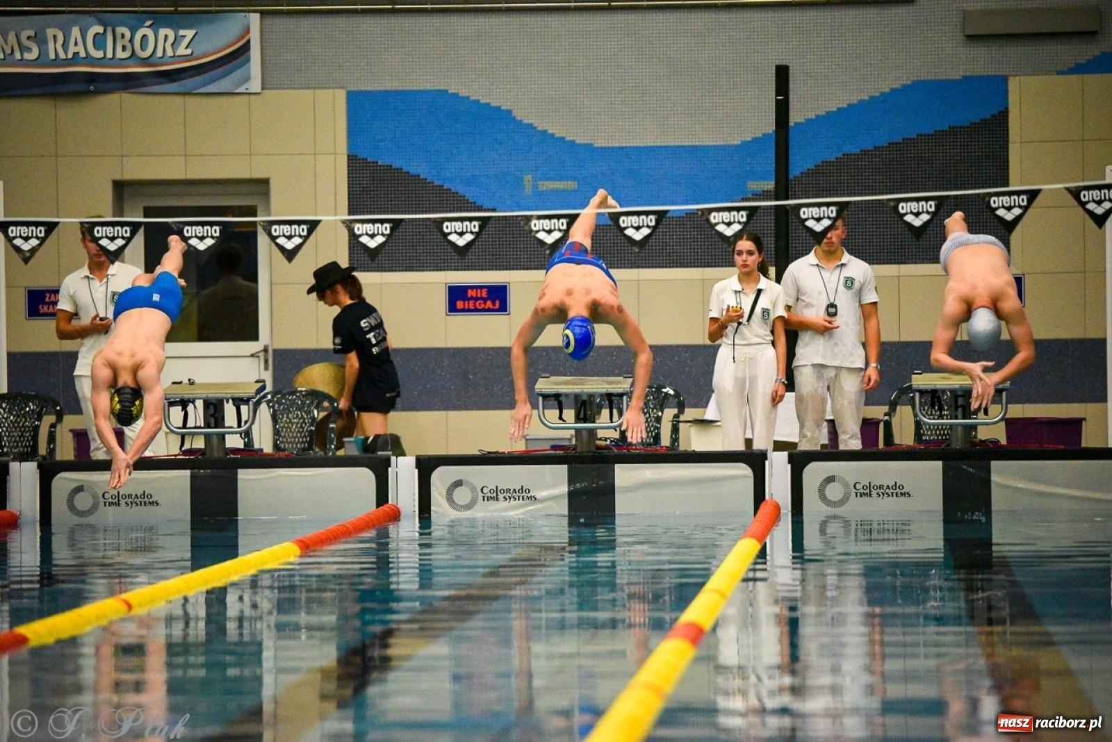 Zdjęcie w galerii na portalu naszraciborz.pl: Rywalizacja pływacka o Puchar Marszałka Województwa Śląskiego na krótkim basenie w Raciborzu wiadomości z regionu