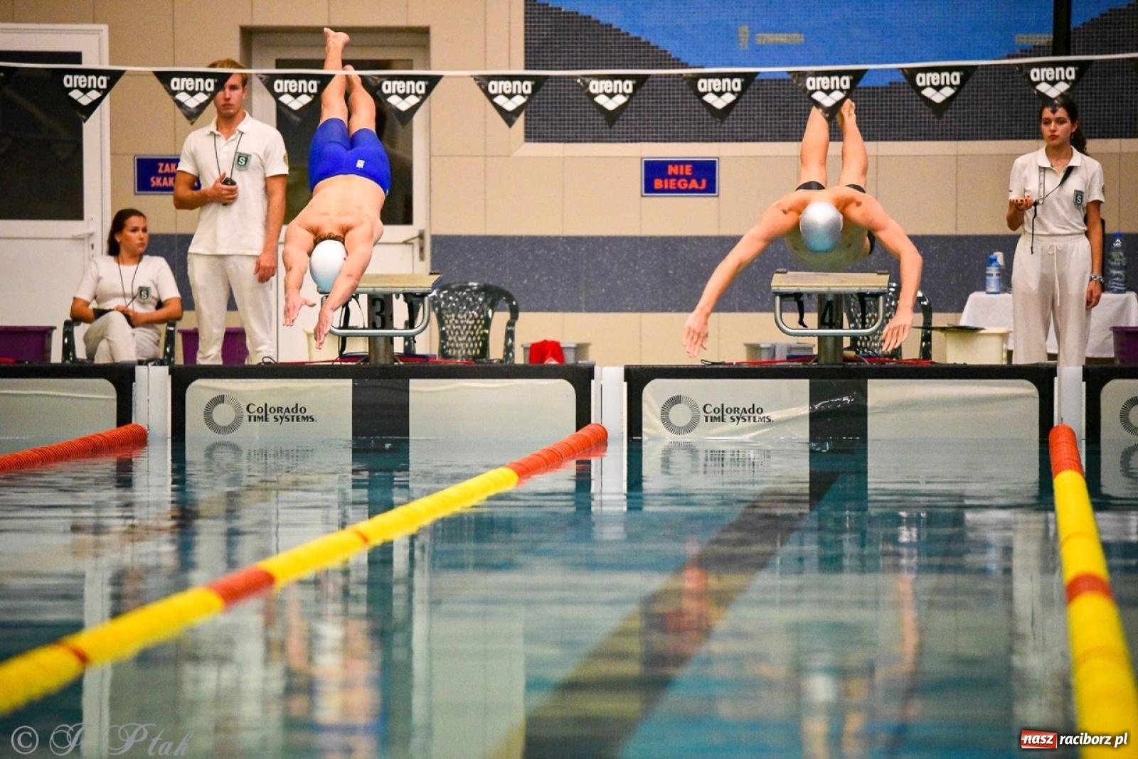 Zdjęcie w galerii na portalu naszraciborz.pl: Rywalizacja pływacka o Puchar Marszałka Województwa Śląskiego na krótkim basenie w Raciborzu wiadomości z regionu