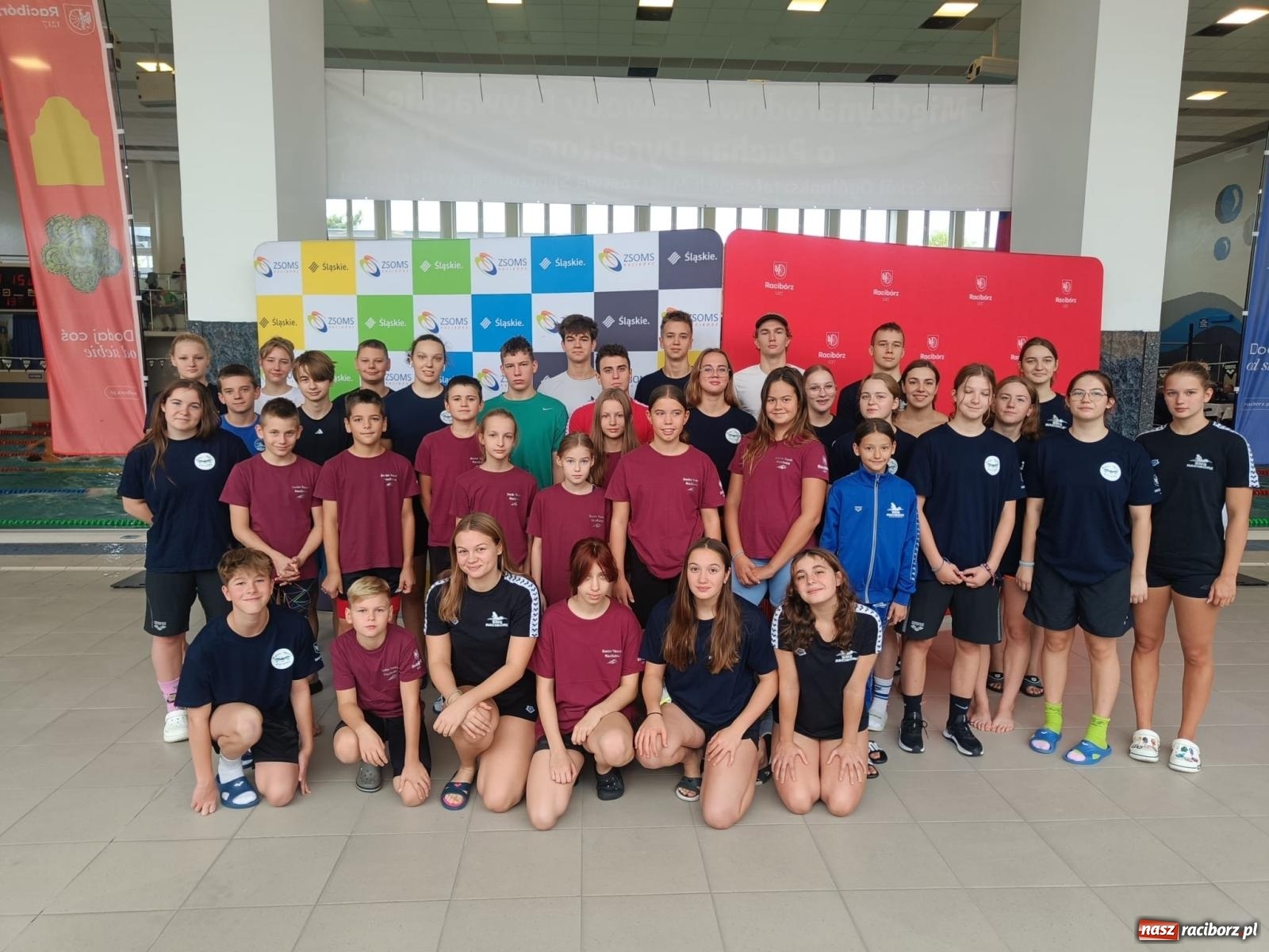 Zdjęcie w galerii na portalu naszraciborz.pl: Rywalizacja pływacka o Puchar Marszałka Województwa Śląskiego na krótkim basenie w Raciborzu wiadomości z regionu