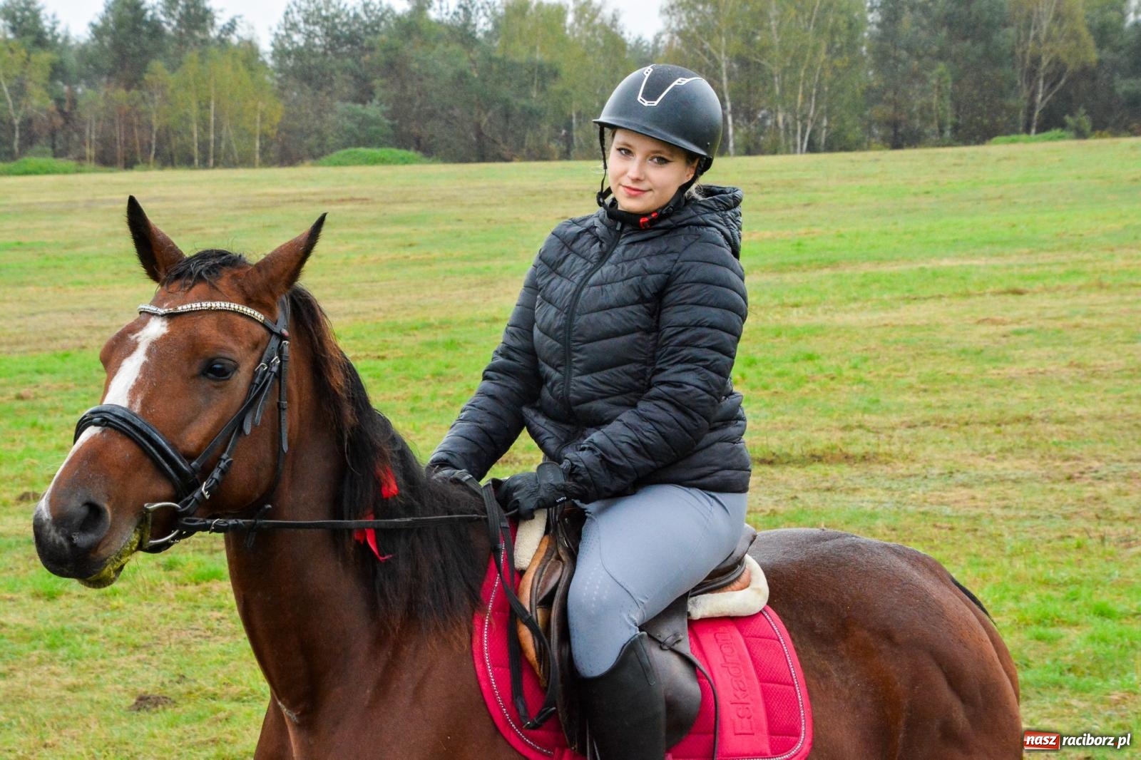 Zdjęcie w galerii na portalu naszraciborz.pl: Piknik Świętego Huberta w Łańcach: tradycja, przygoda i pasja w deszczowej scenerii wiadomości z regionu