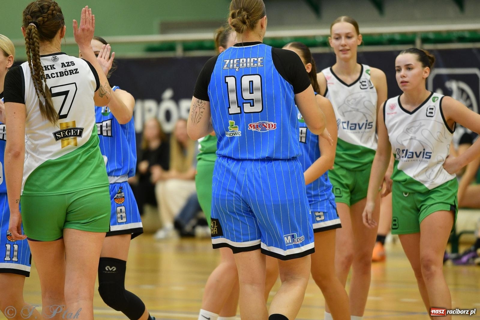 Zdjęcie w galerii na portalu naszraciborz.pl: Sparta Ziębice zdecydowanie lepsza od RKK AZS Racibórz [FOTO] wiadomości z regionu