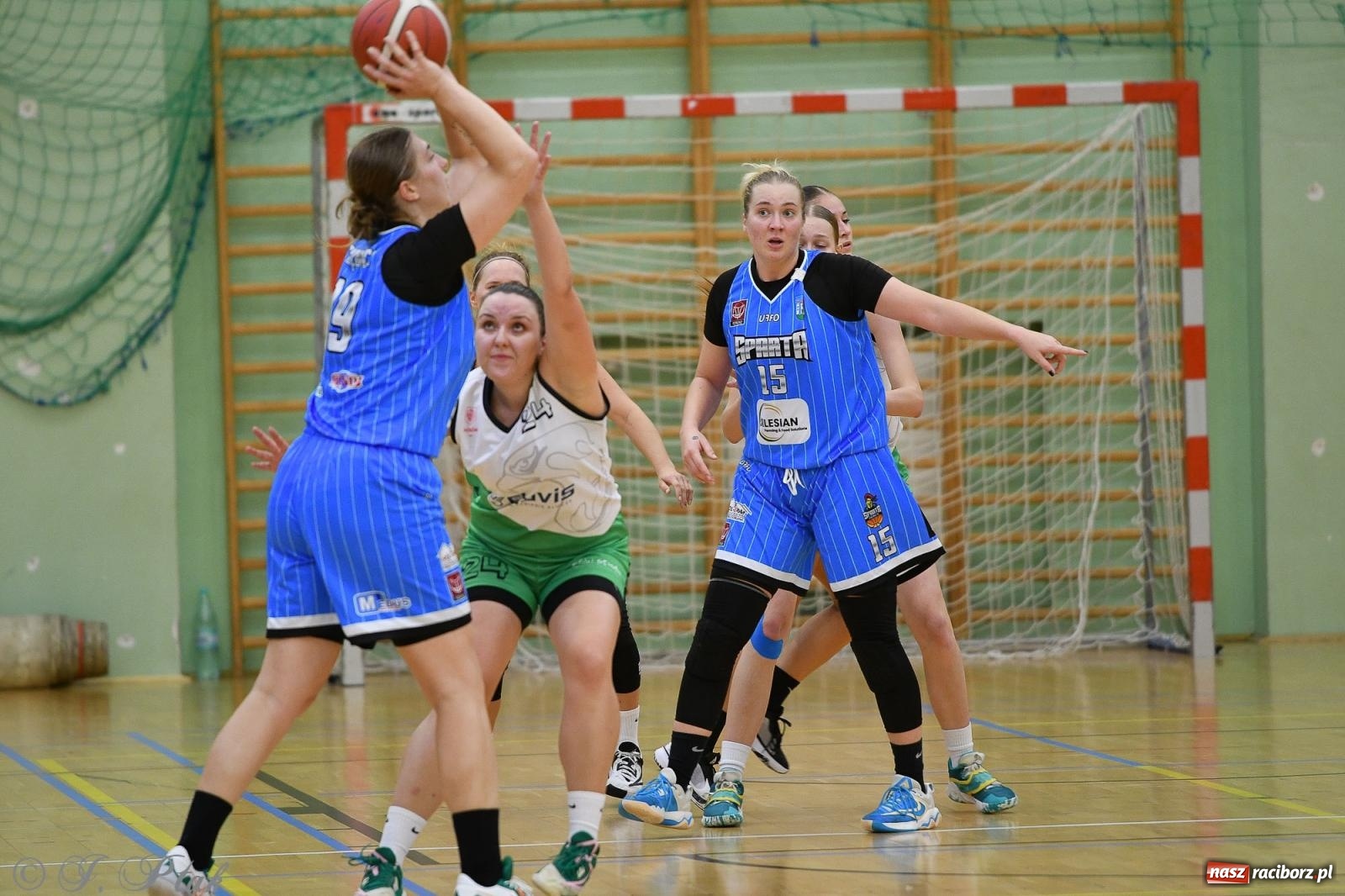 Zdjęcie w galerii na portalu naszraciborz.pl: Sparta Ziębice zdecydowanie lepsza od RKK AZS Racibórz [FOTO] wiadomości z regionu