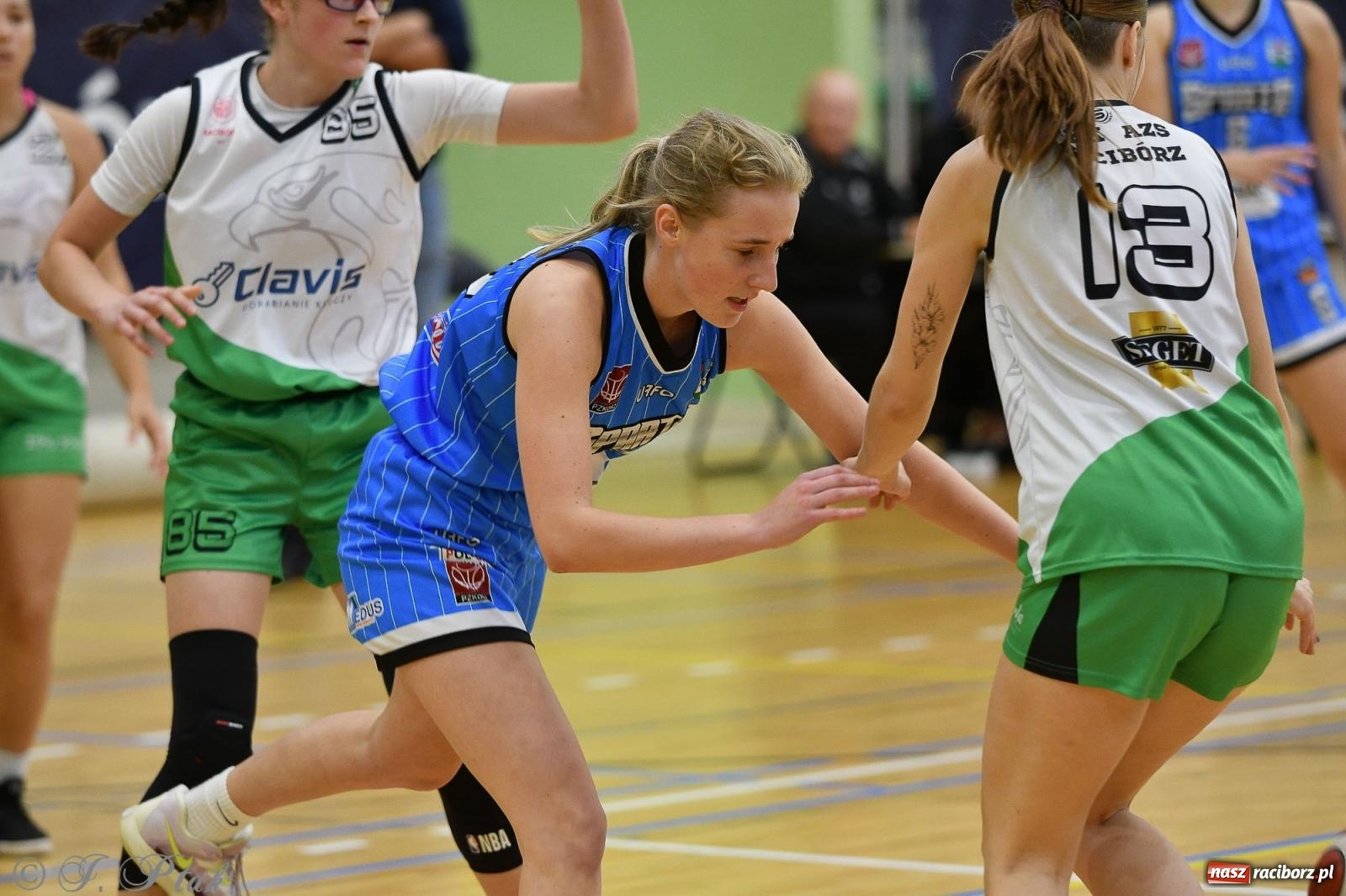 Zdjęcie w galerii na portalu naszraciborz.pl: Sparta Ziębice zdecydowanie lepsza od RKK AZS Racibórz [FOTO] wiadomości z regionu