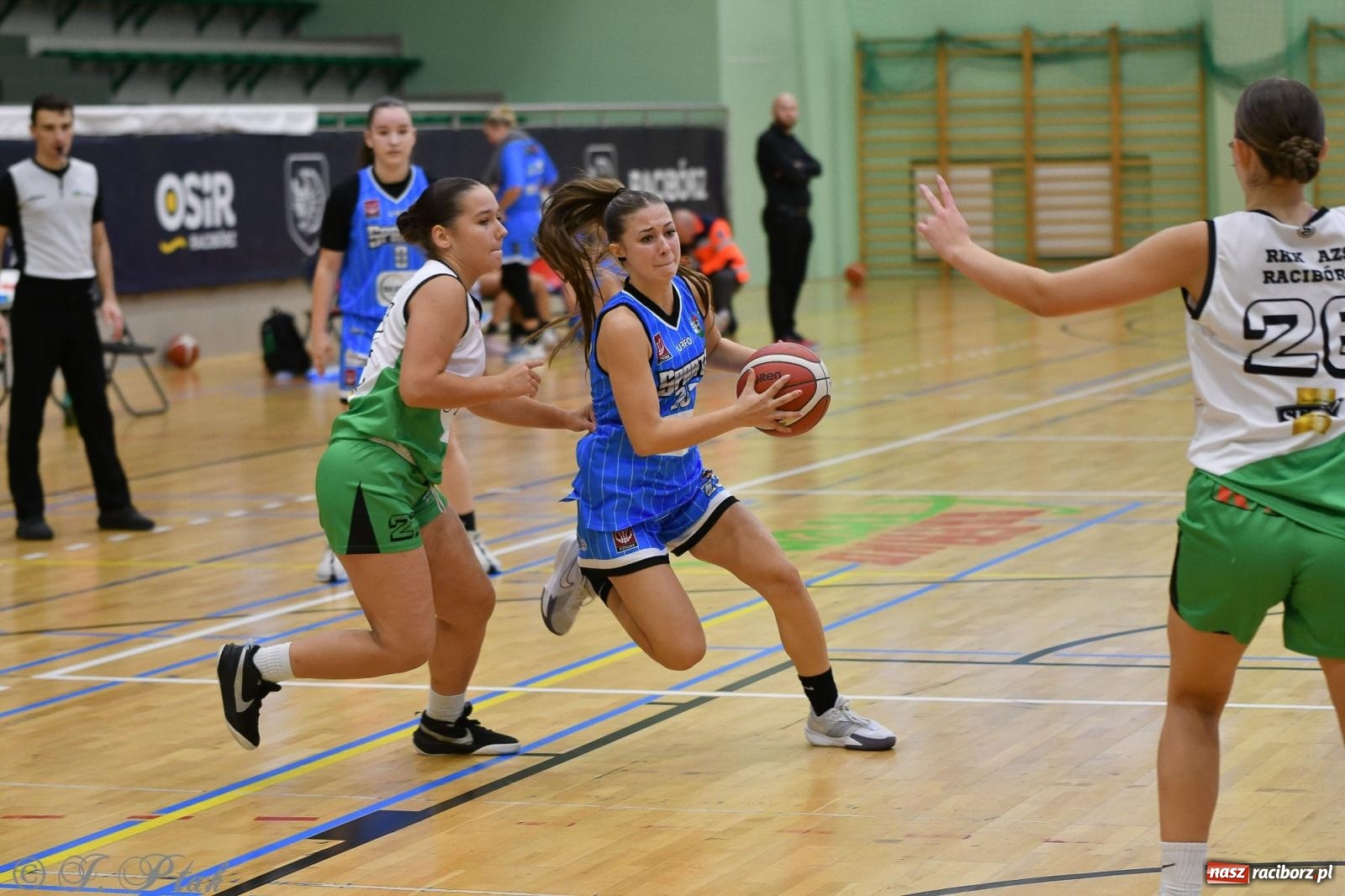 Zdjęcie w galerii na portalu naszraciborz.pl: Sparta Ziębice zdecydowanie lepsza od RKK AZS Racibórz [FOTO] wiadomości z regionu