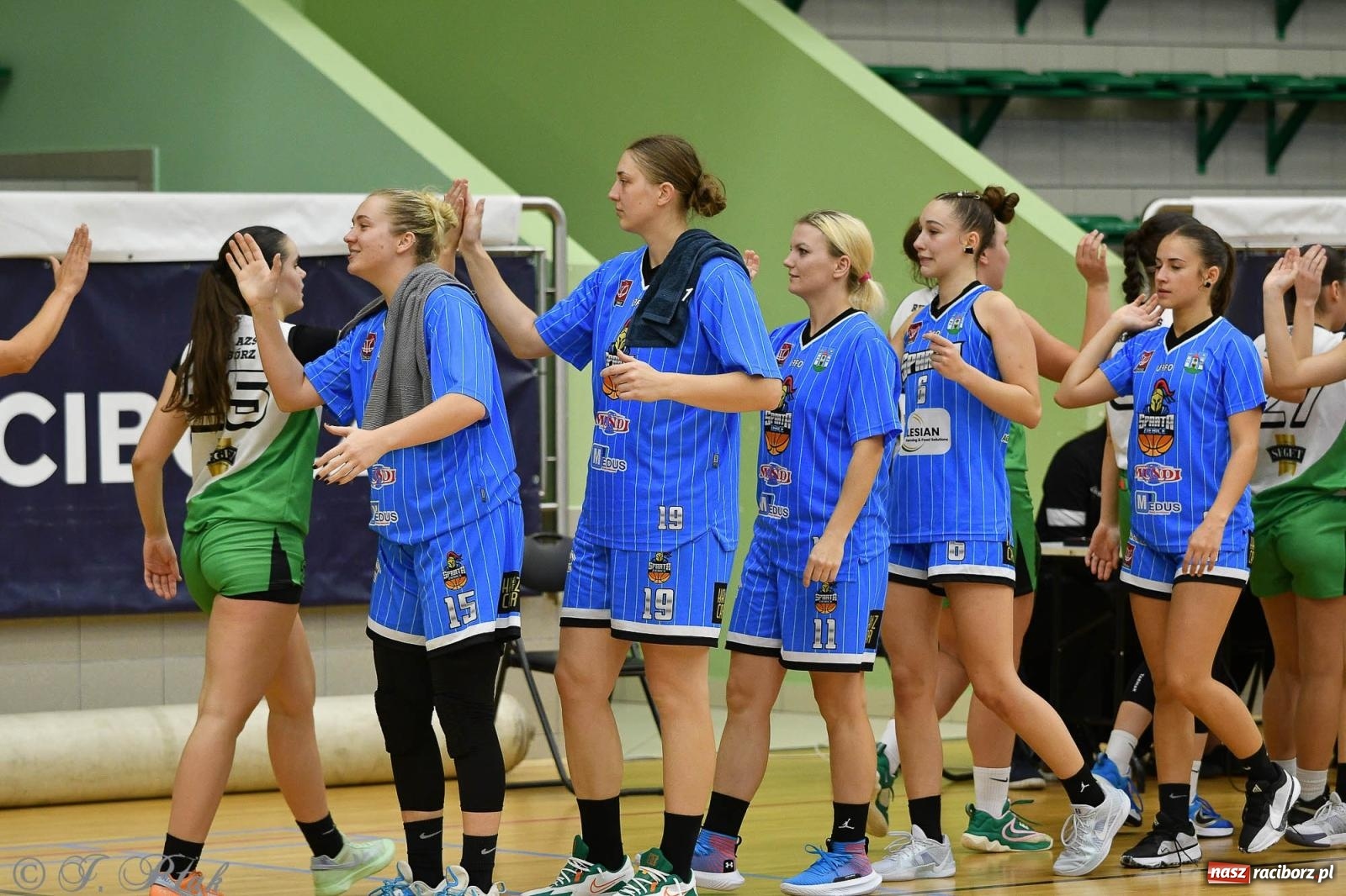 Zdjęcie w galerii na portalu naszraciborz.pl: Sparta Ziębice zdecydowanie lepsza od RKK AZS Racibórz [FOTO] wiadomości z regionu