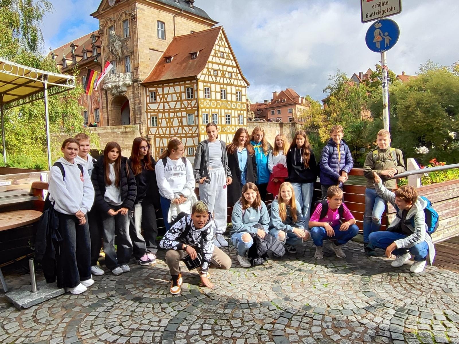 Zdjęcie w galerii na portalu naszraciborz.pl: Uczniowe z SP18 na wymianie polsko-niemieckiej w Roth  wiadomości z regionu