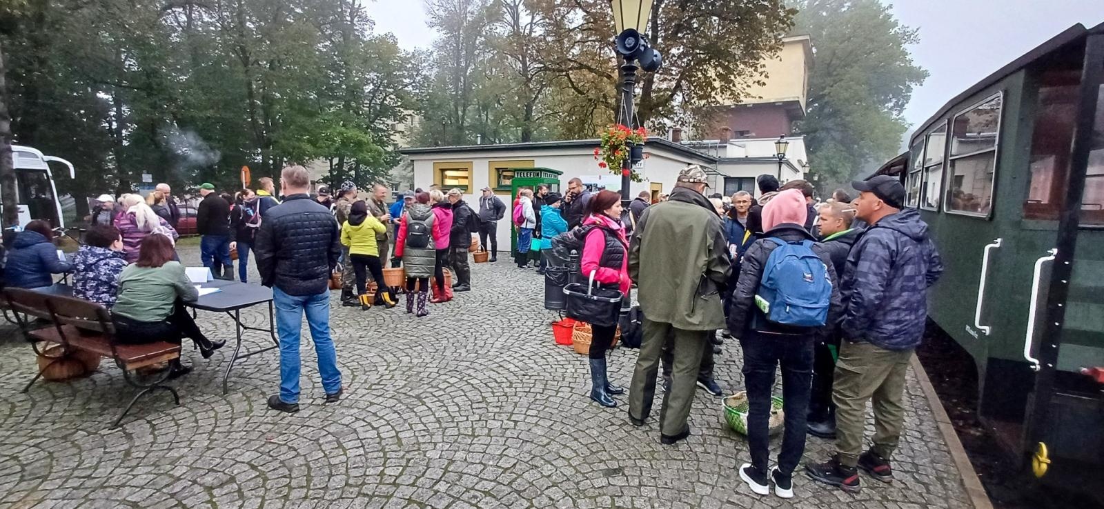 Zdjęcie w galerii na portalu naszraciborz.pl: Grzybiarze ziemi raciborskiej poszli na rekord. 250 osób zebrało prawie pół tony grzybów wiadomości z regionu