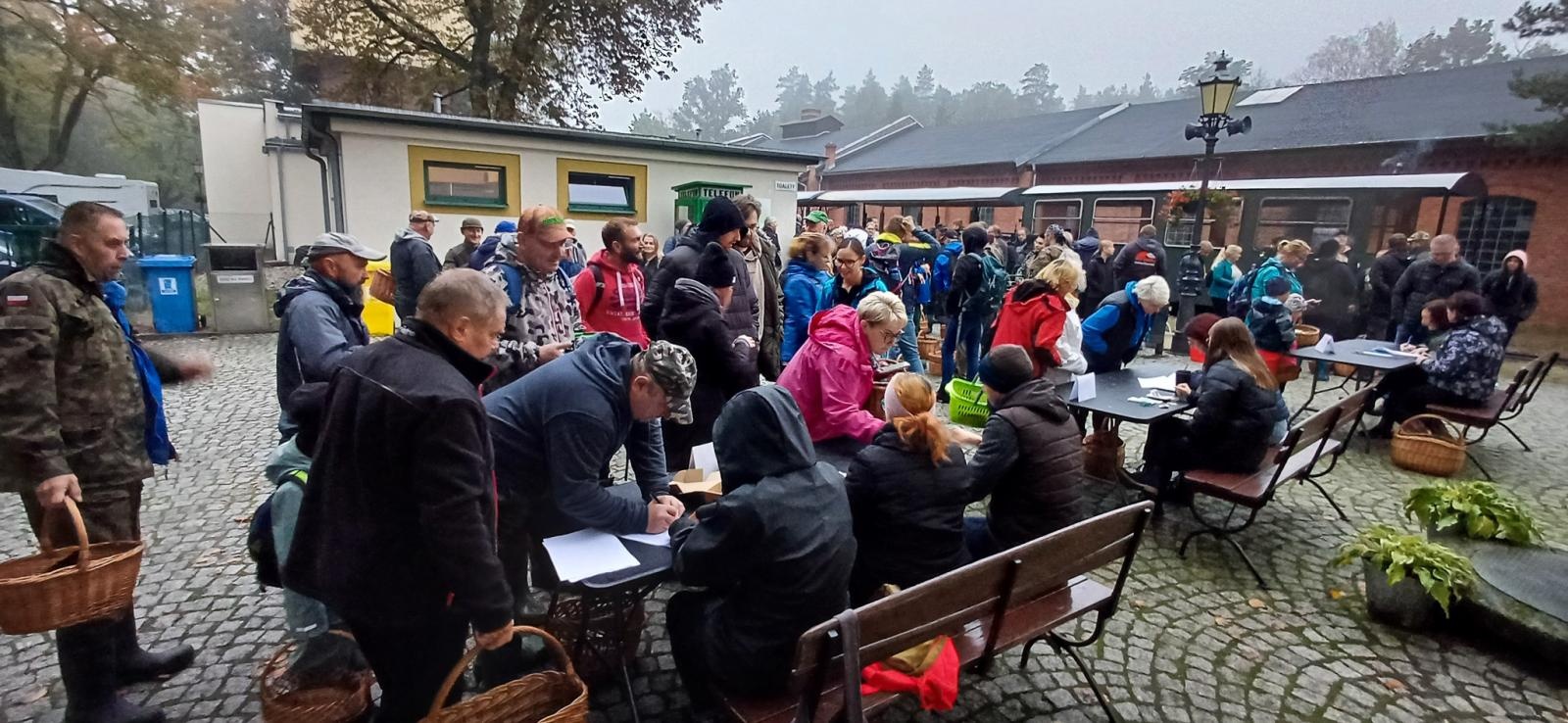 Zdjęcie w galerii na portalu naszraciborz.pl: Grzybiarze ziemi raciborskiej poszli na rekord. 250 osób zebrało prawie pół tony grzybów wiadomości z regionu