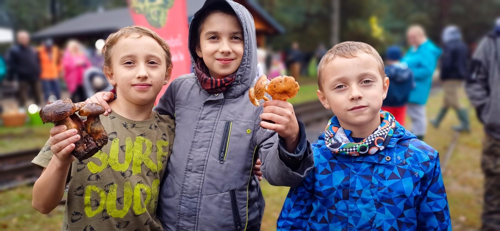 Zdjęcie w galerii na portalu naszraciborz.pl: Grzybiarze ziemi raciborskiej poszli na rekord. 250 osób zebrało prawie pół tony grzybów wiadomości z regionu