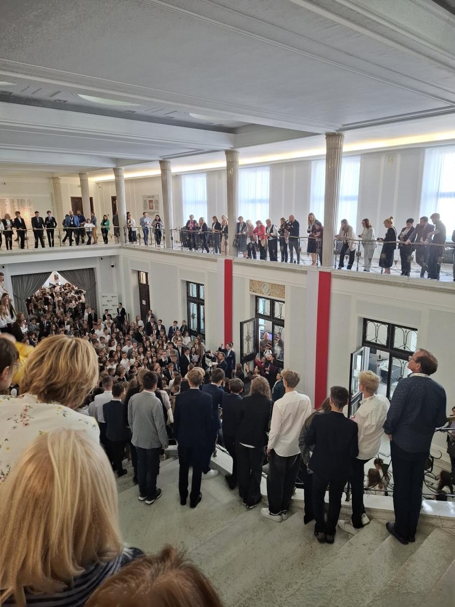 Zdjęcie w galerii na portalu naszraciborz.pl: Z Zabełkowa do Warszawy wiadomości z regionu