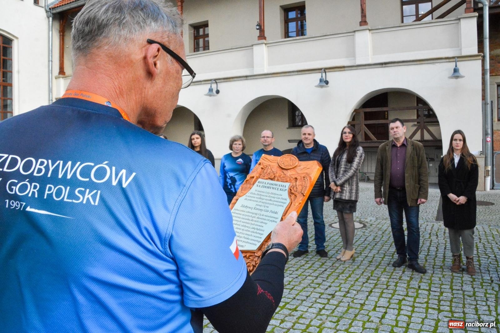 Zdjęcie w galerii na portalu naszraciborz.pl: Klub Zdobywców Korony Gór Polski zawitał na raciborski zamek [FOTO i WIDEO] wiadomości z regionu