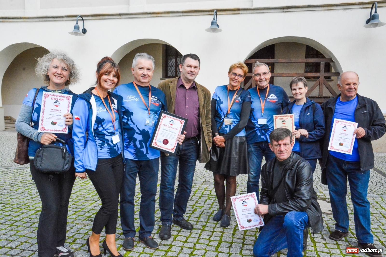 Zdjęcie w galerii na portalu naszraciborz.pl: Klub Zdobywców Korony Gór Polski zawitał na raciborski zamek [FOTO i WIDEO] wiadomości z regionu
