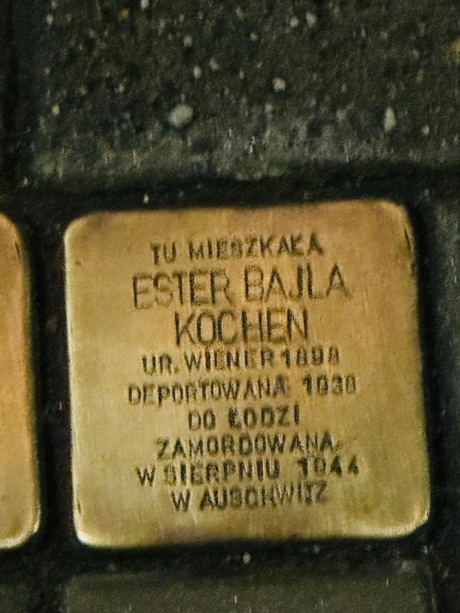 Zdjęcie w galerii na portalu naszraciborz.pl: Gość starostwa oddał hołd ofiarom Holocaustu z Raciborza wiadomości z regionu