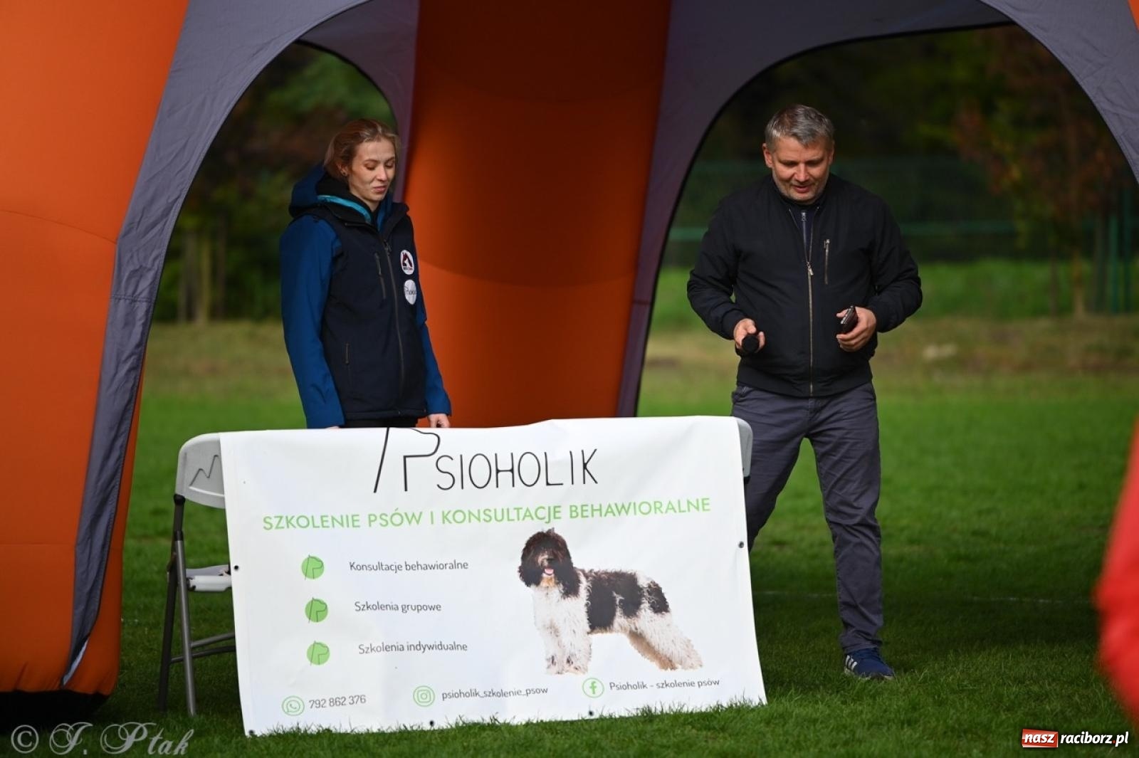 Zdjęcie w galerii na portalu naszraciborz.pl: Niedzielny dogtrekking. Bieg i spacer z psami wsparciem dla zwierząt OTOZ Animals wiadomości z regionu