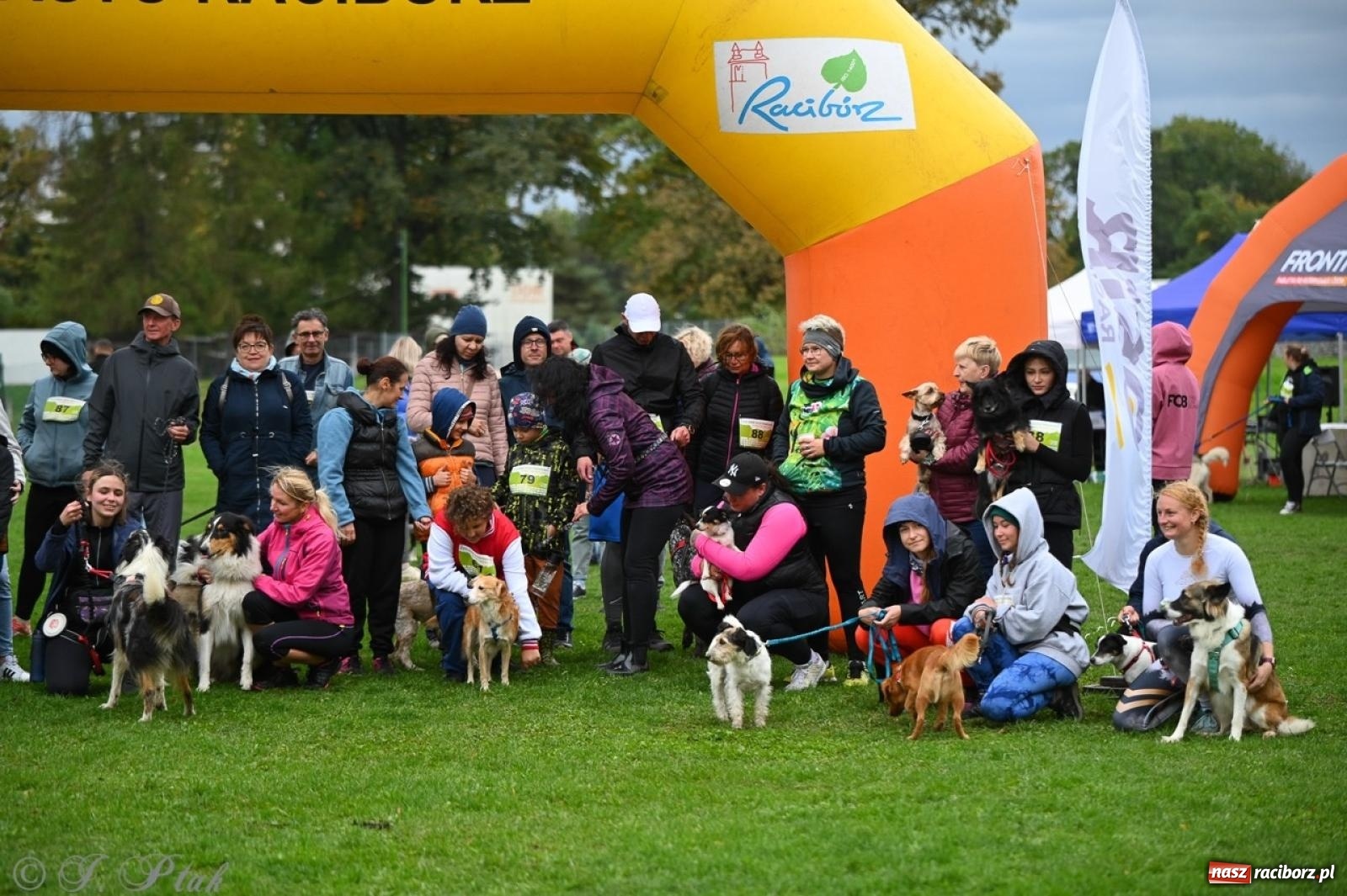 Zdjęcie w galerii na portalu naszraciborz.pl: Niedzielny dogtrekking. Bieg i spacer z psami wsparciem dla zwierząt OTOZ Animals wiadomości z regionu