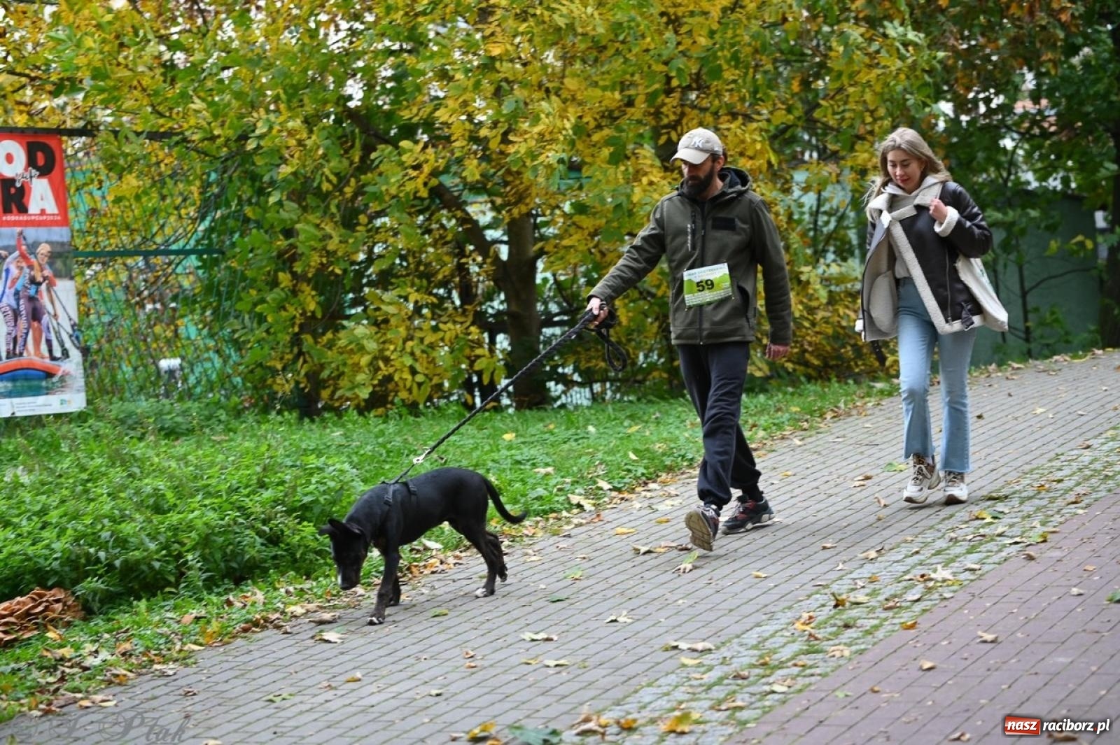 Zdjęcie w galerii na portalu naszraciborz.pl: Niedzielny dogtrekking. Bieg i spacer z psami wsparciem dla zwierząt OTOZ Animals wiadomości z regionu