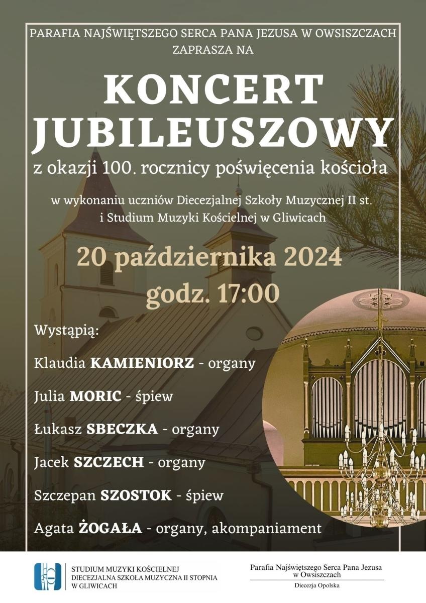 Zdjęcie w galerii na portalu naszraciborz.pl: Jubileusz 100-lecia kościoła w Owsiszczach. Muzyczny akord obchodów wiadomości z regionu