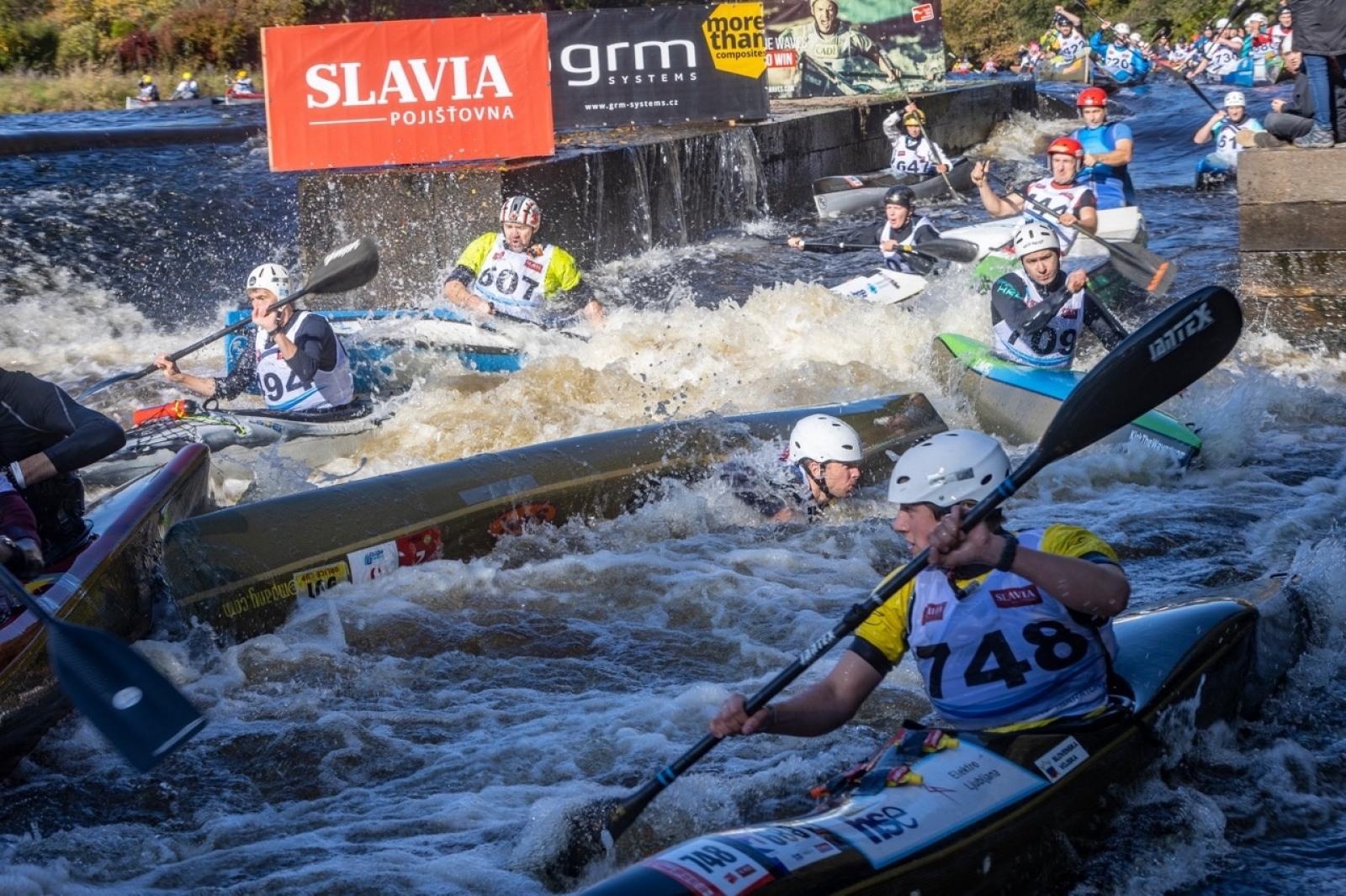 Zdjęcie w galerii na portalu naszraciborz.pl: Za nami wyjątkowy Krumlovsky Vodacky Maraton – wodniackie Tour de France wiadomości z regionu