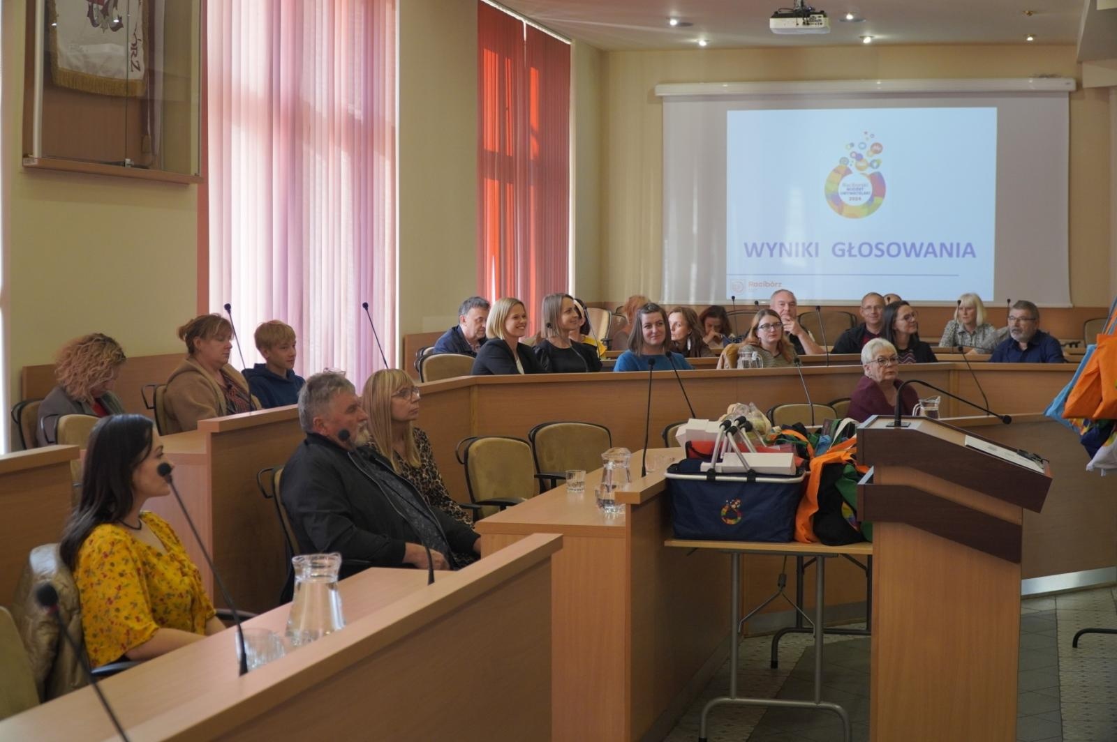 Zdjęcie w galerii na portalu naszraciborz.pl: Zaprezentowano wyniki IX edycji Raciborskiego Budżetu Obywatelskiego wiadomości z regionu