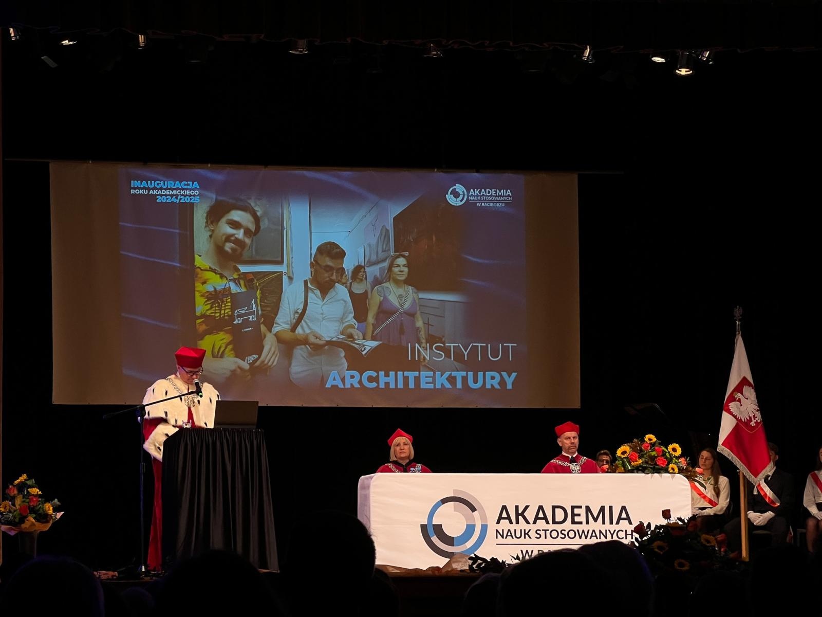 Zdjęcie w galerii na portalu naszraciborz.pl: Raciborska Akademia Nauk Stosowanych zainaugurowała nowy rok akademicki wiadomości z regionu