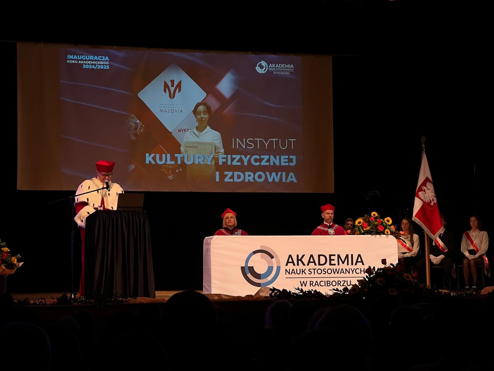 Zdjęcie w galerii na portalu naszraciborz.pl: Raciborska Akademia Nauk Stosowanych zainaugurowała nowy rok akademicki wiadomości z regionu