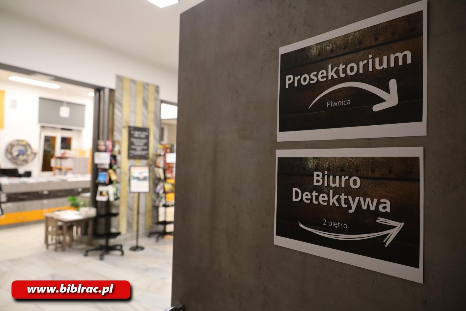 Zdjęcie w galerii na portalu naszraciborz.pl: Tajemniczy Żniwiarz i śledztwo w bibliotece! Noc kryminalnych zagadek w Raciborzu wiadomości z regionu