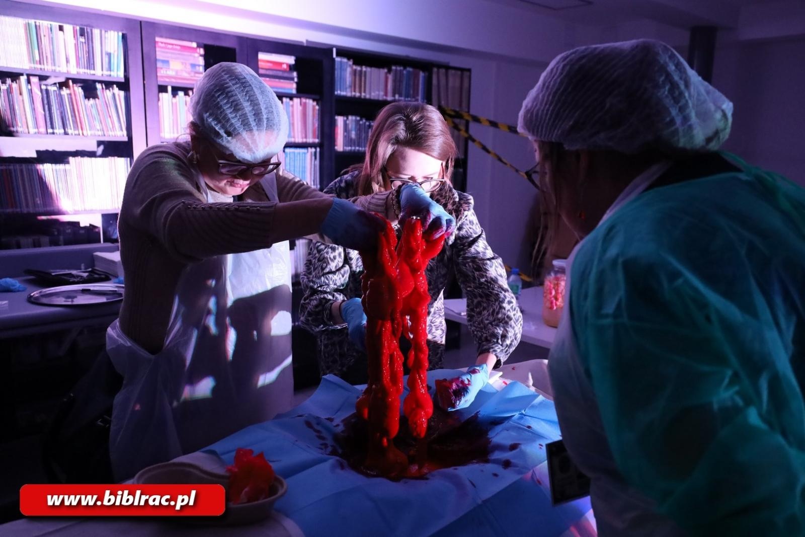 Zdjęcie w galerii na portalu naszraciborz.pl: Tajemniczy Żniwiarz i śledztwo w bibliotece! Noc kryminalnych zagadek w Raciborzu wiadomości z regionu