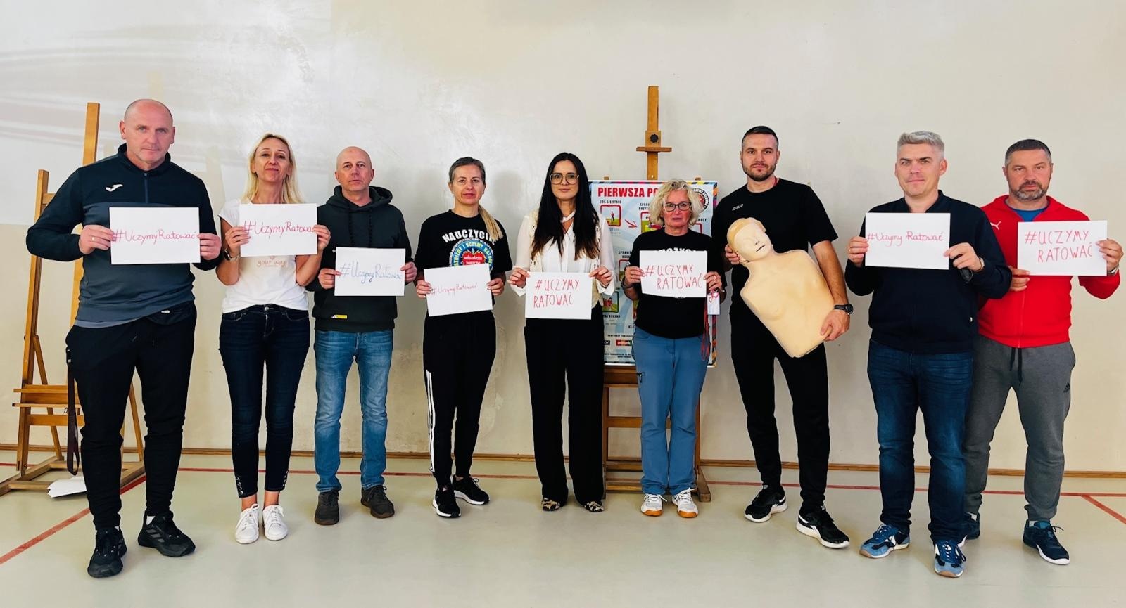 Zdjęcie w galerii na portalu naszraciborz.pl: #UczymyRatować w SP1 wiadomości z regionu