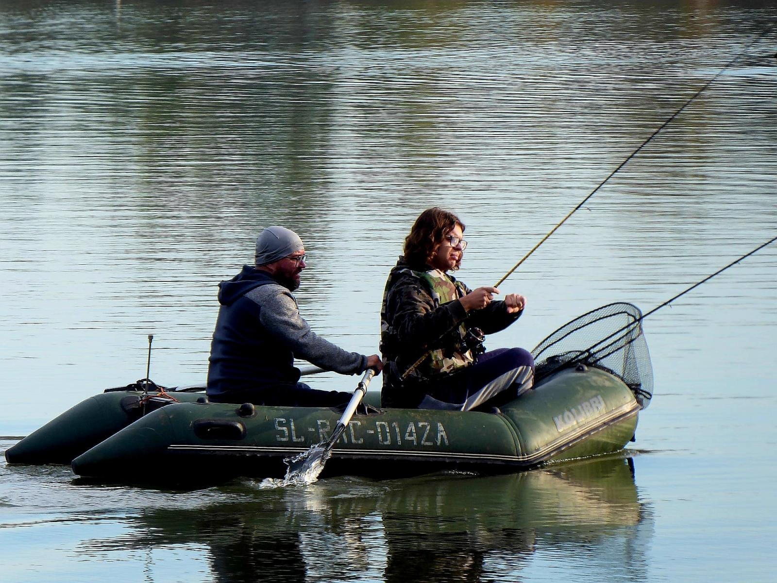 Zdjęcie w galerii na portalu naszraciborz.pl: Rozegrano IX Spinningowe Zawody Drużynowe z Łodzi Babiczok 2024 wiadomości z regionu