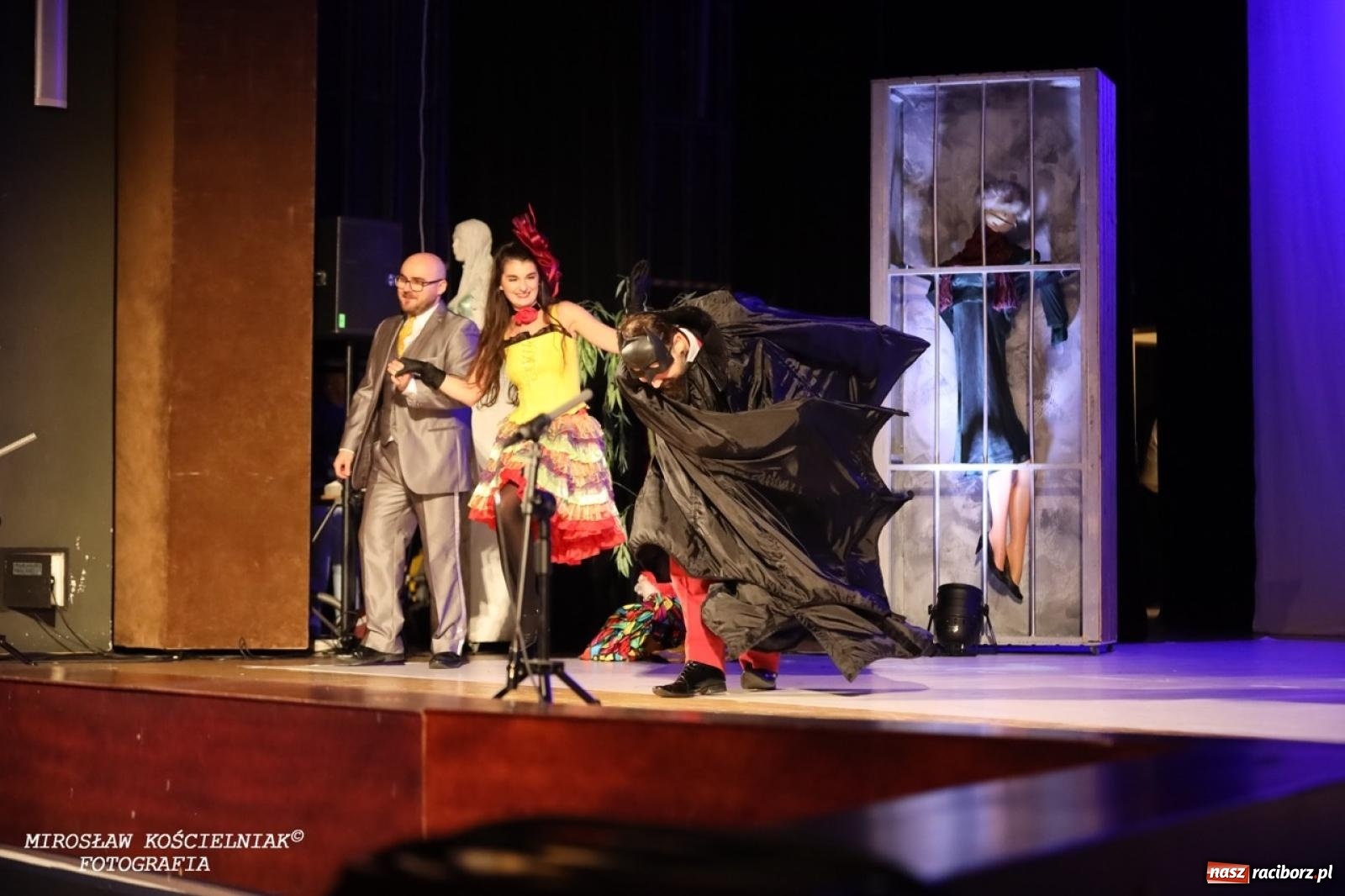 Zdjęcie w galerii na portalu naszraciborz.pl: Zemsta nietoperza Johanna Straussa II zachwyciła w RCK wiadomości z regionu