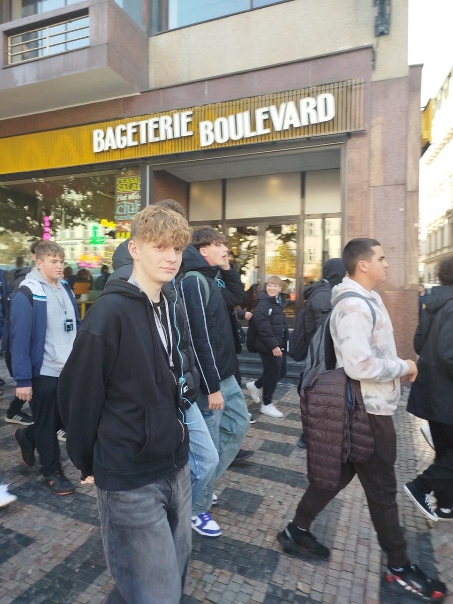 Zdjęcie w galerii na portalu naszraciborz.pl: Praga oczami uczniów Mechanika: Niezapomniana podróż wiadomości z regionu