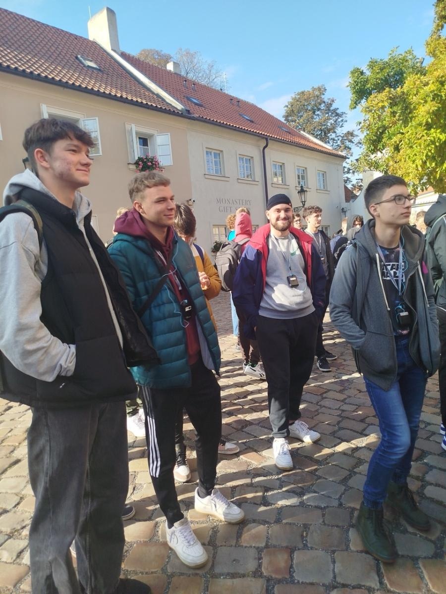 Zdjęcie w galerii na portalu naszraciborz.pl: Praga oczami uczniów Mechanika: Niezapomniana podróż wiadomości z regionu